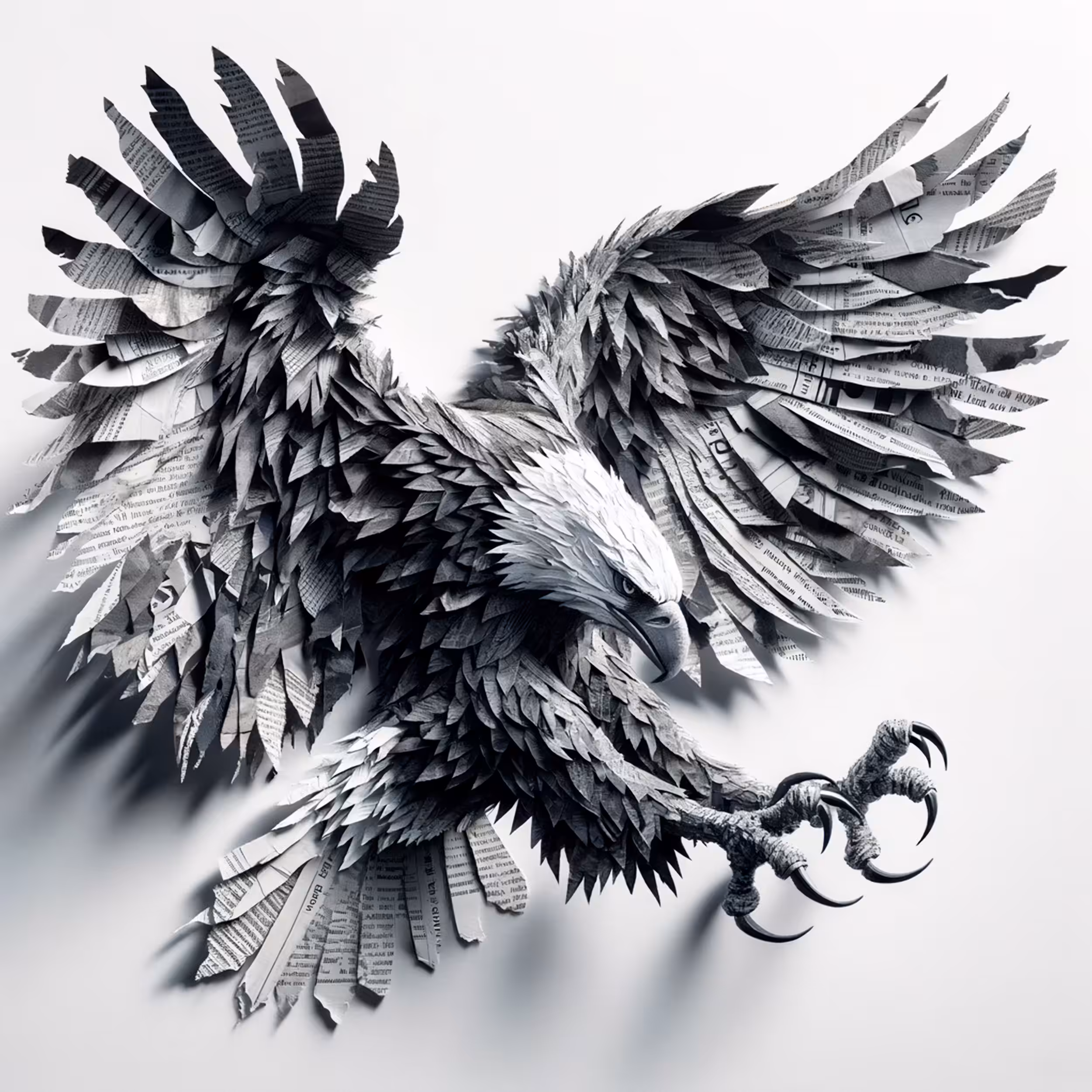 Skybound Fury: The Eagle's Descent