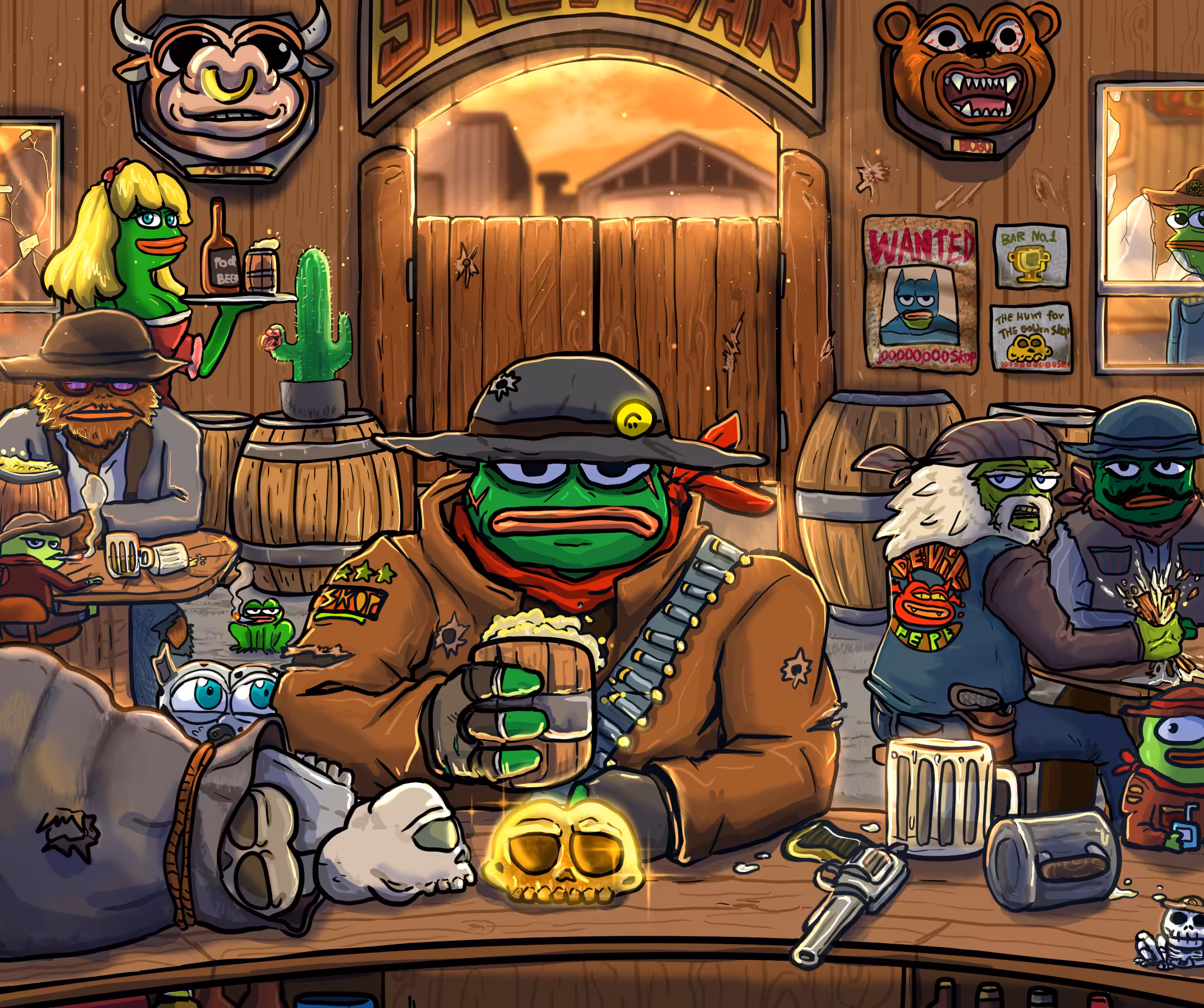 The planet of Frog 🐸:  $SKOP BAR 