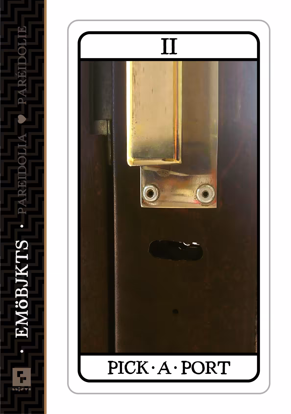EMöBJKTS · II · PICK·A·PORT