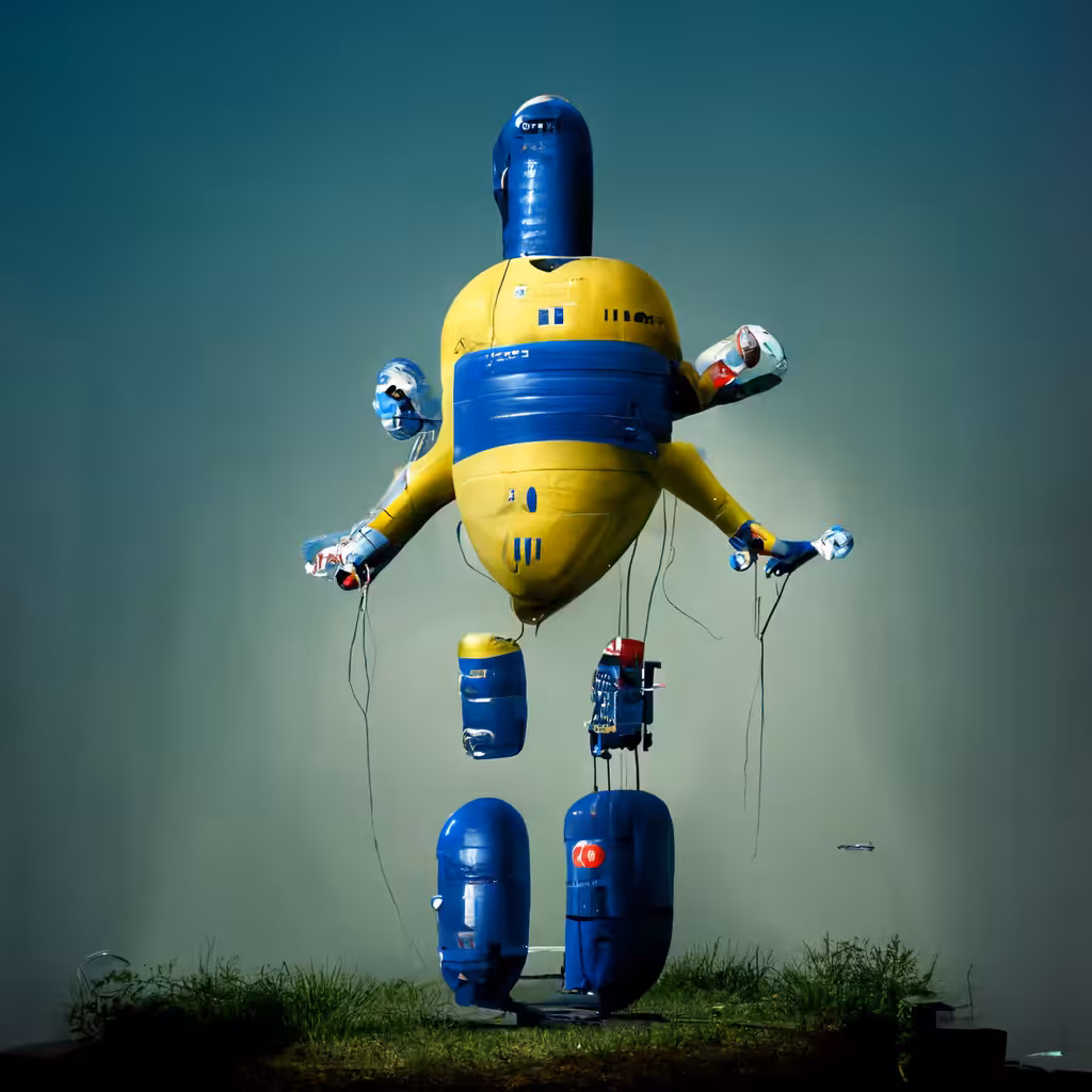 inflatable robot