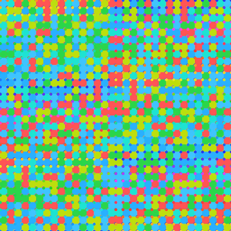 Squares and dots #44