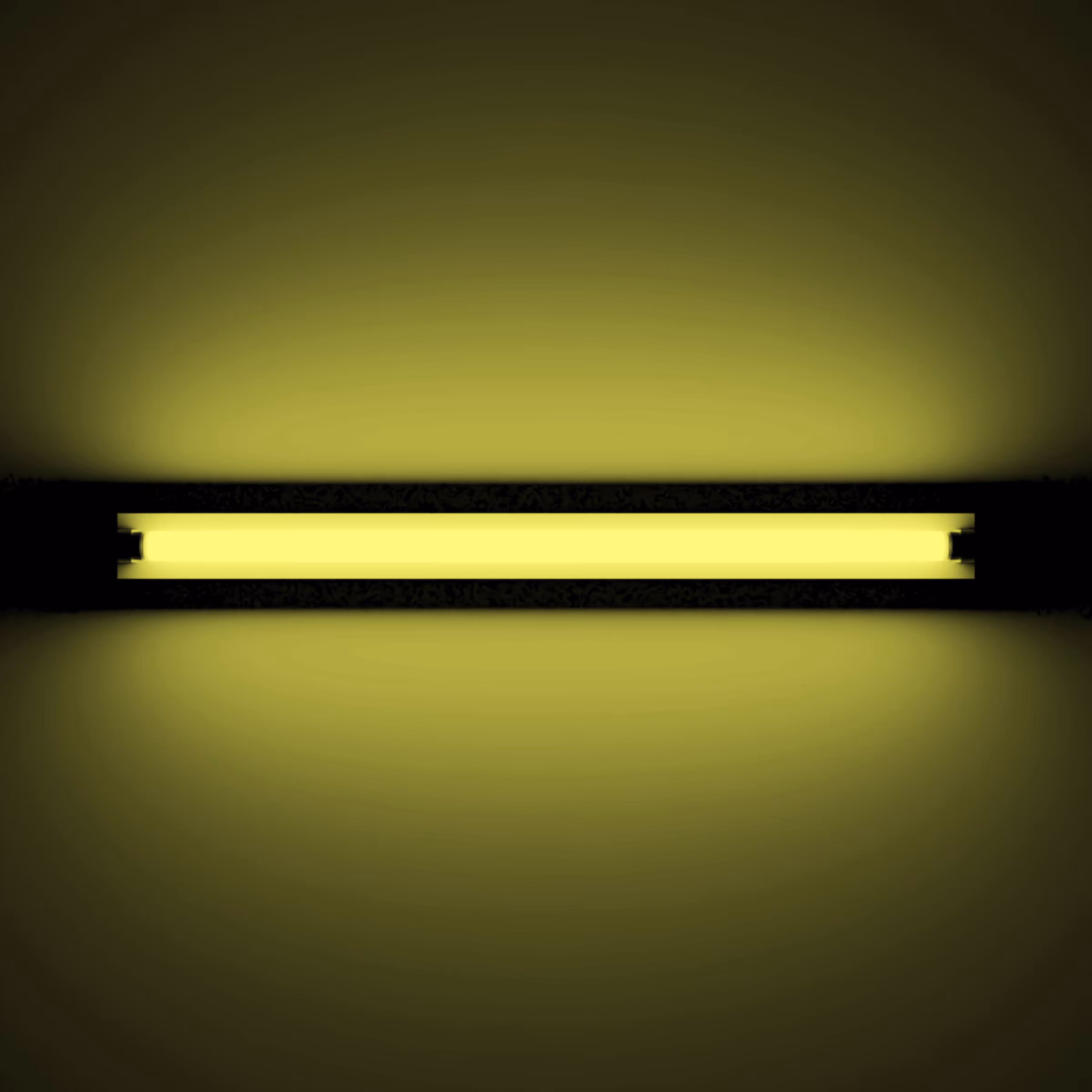 Fluorescent Light - Horizontal Square #4