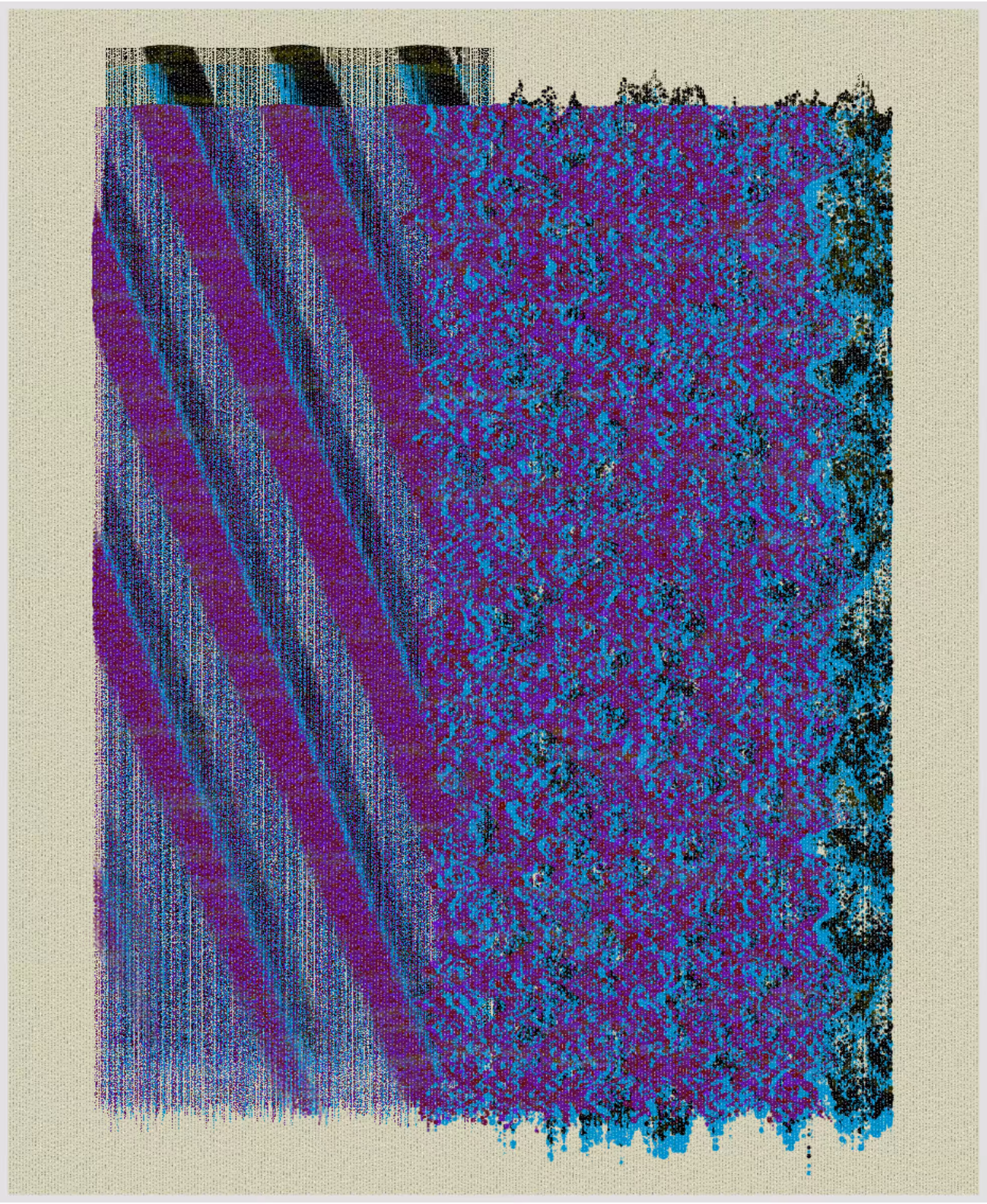Stains on a Canvas #221