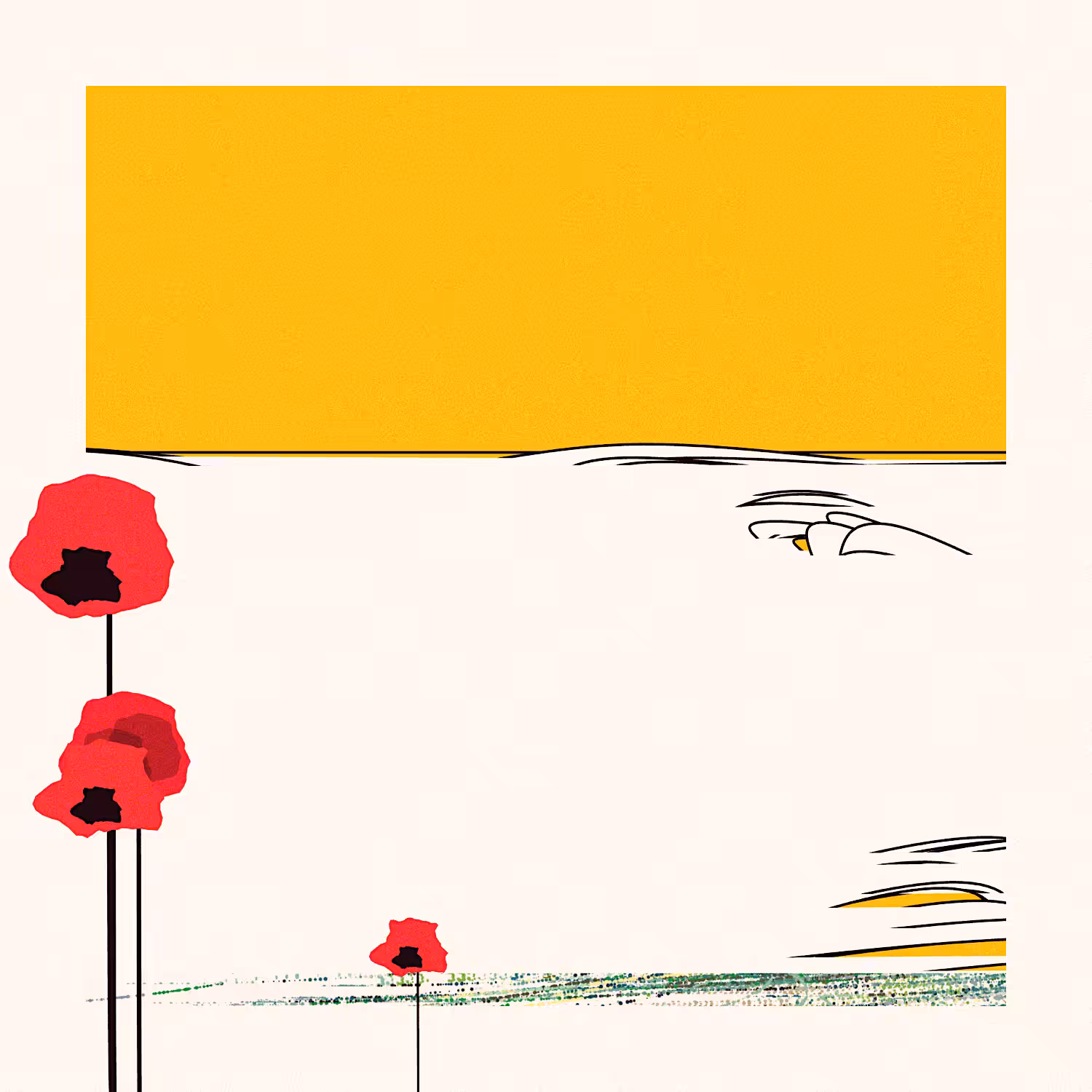 Rodeo posts: Poppies of Normandy