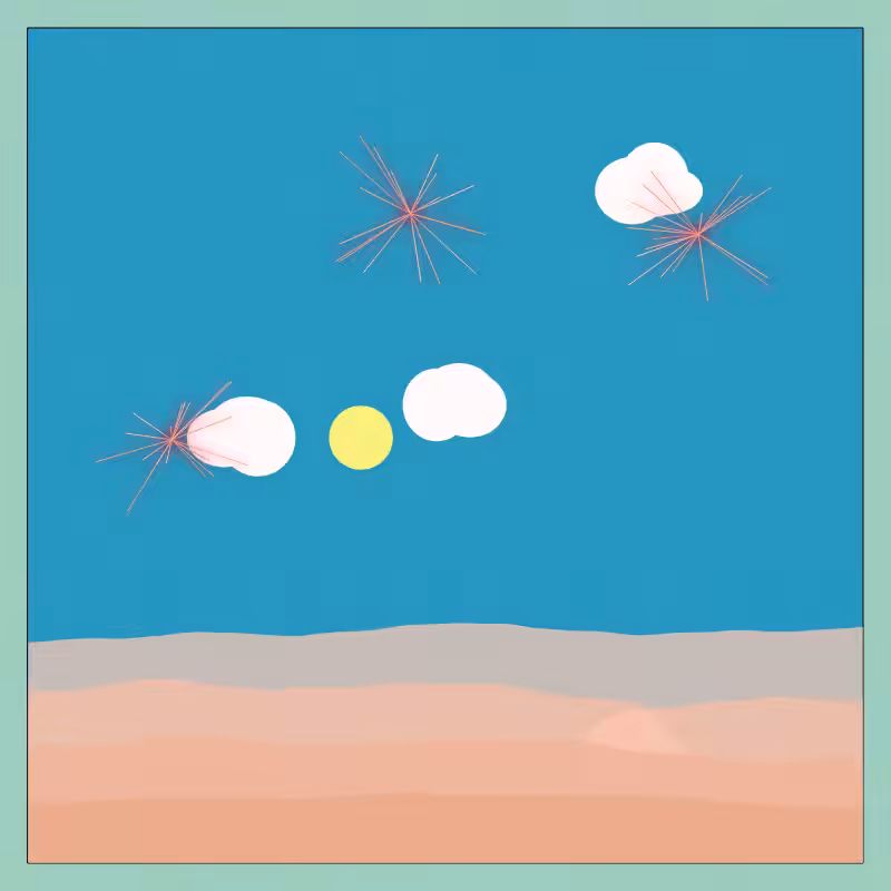 Seas of hills #5