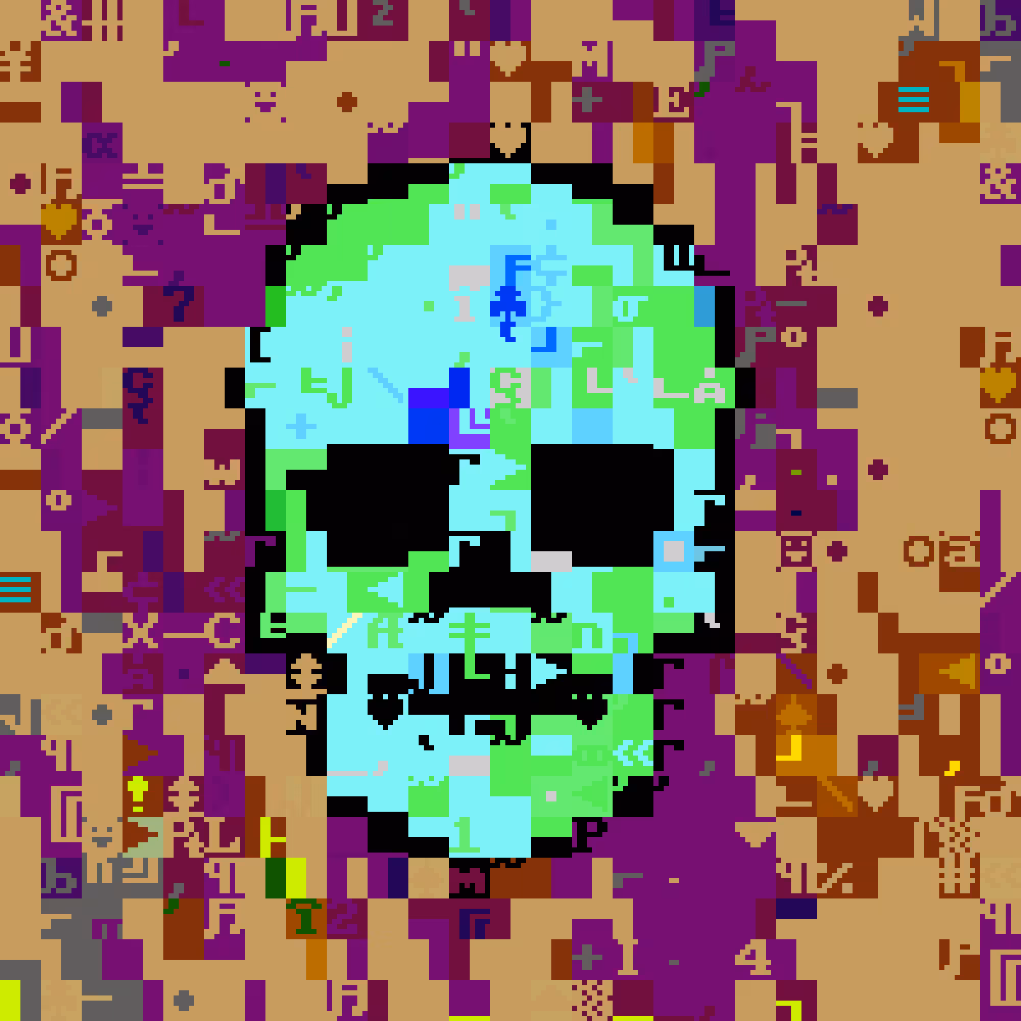 DOS Skulls: DOS Skull 0536