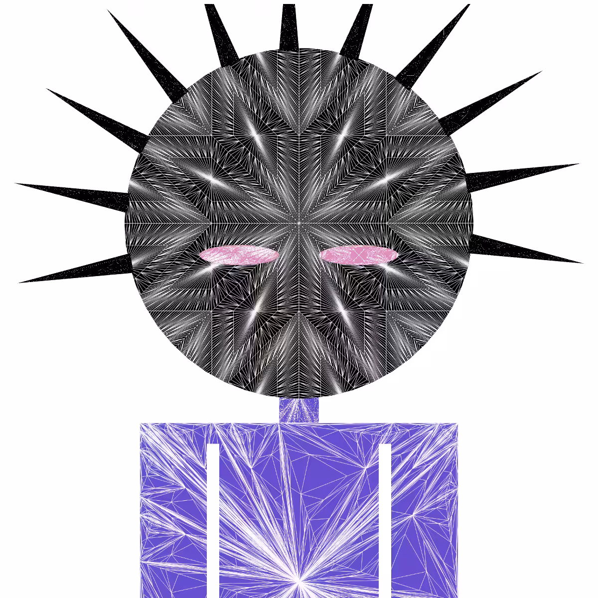 Spiky Woman #1