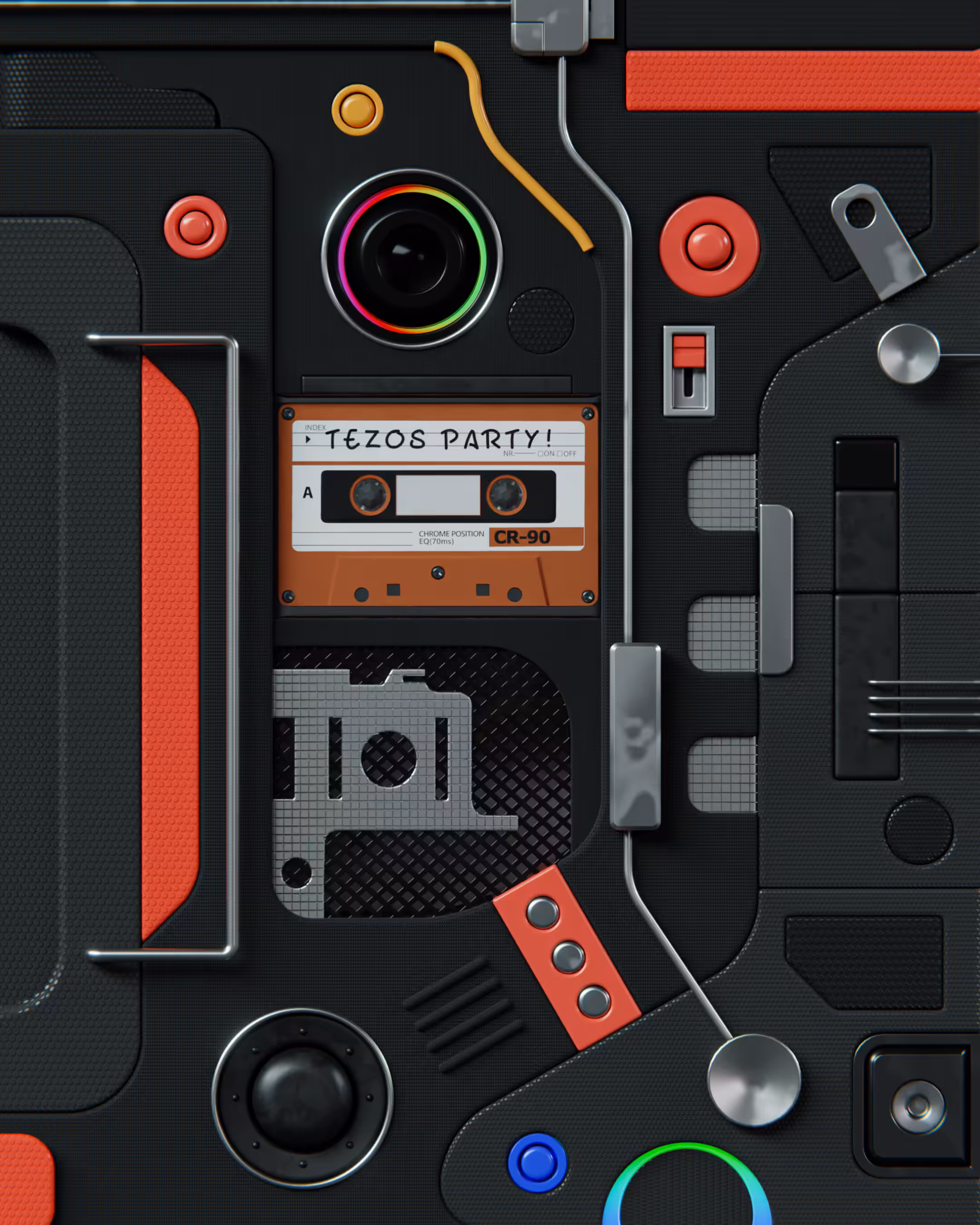 Richard D.Walkman (close up)