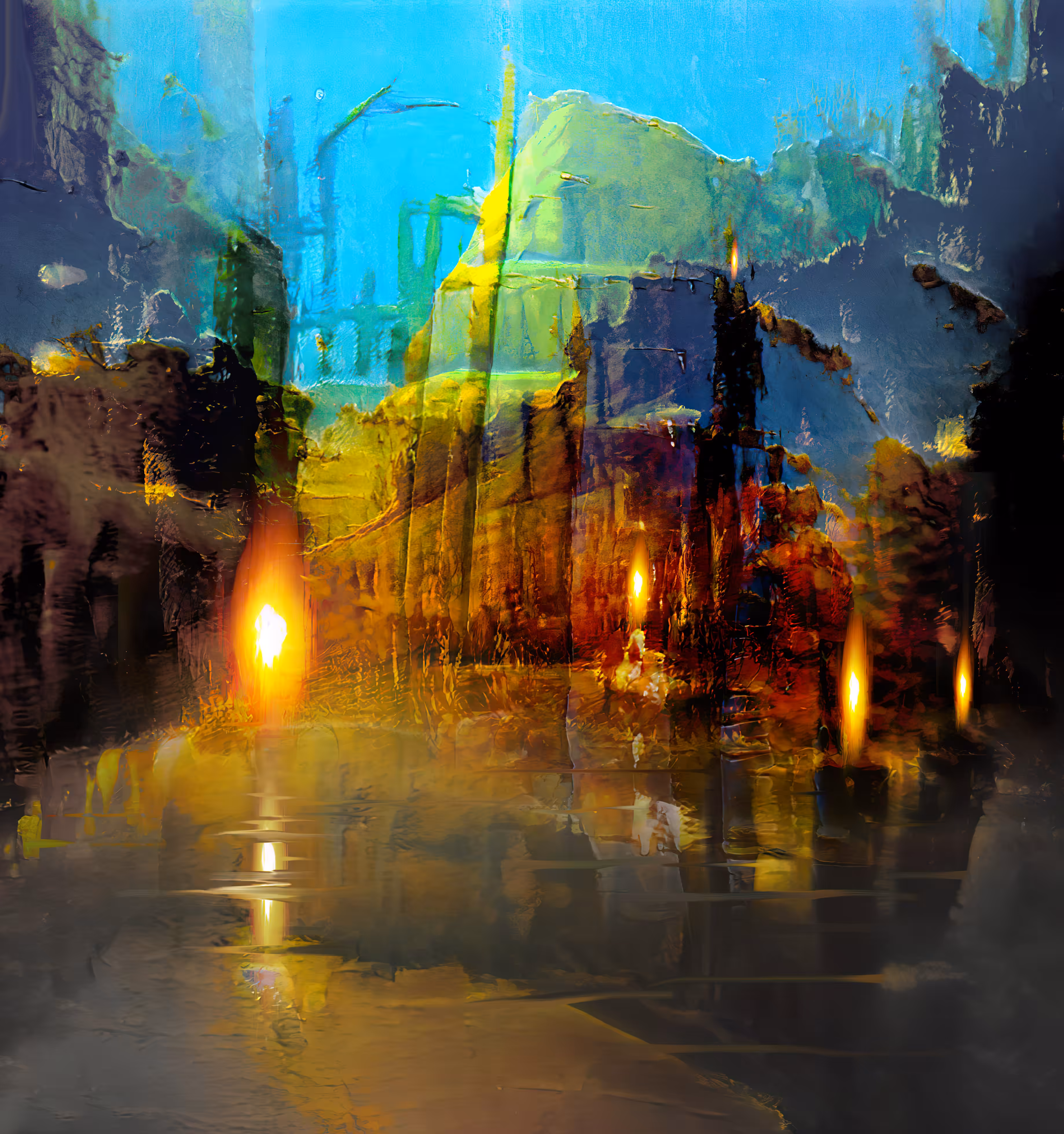 Firelight In The Canyon