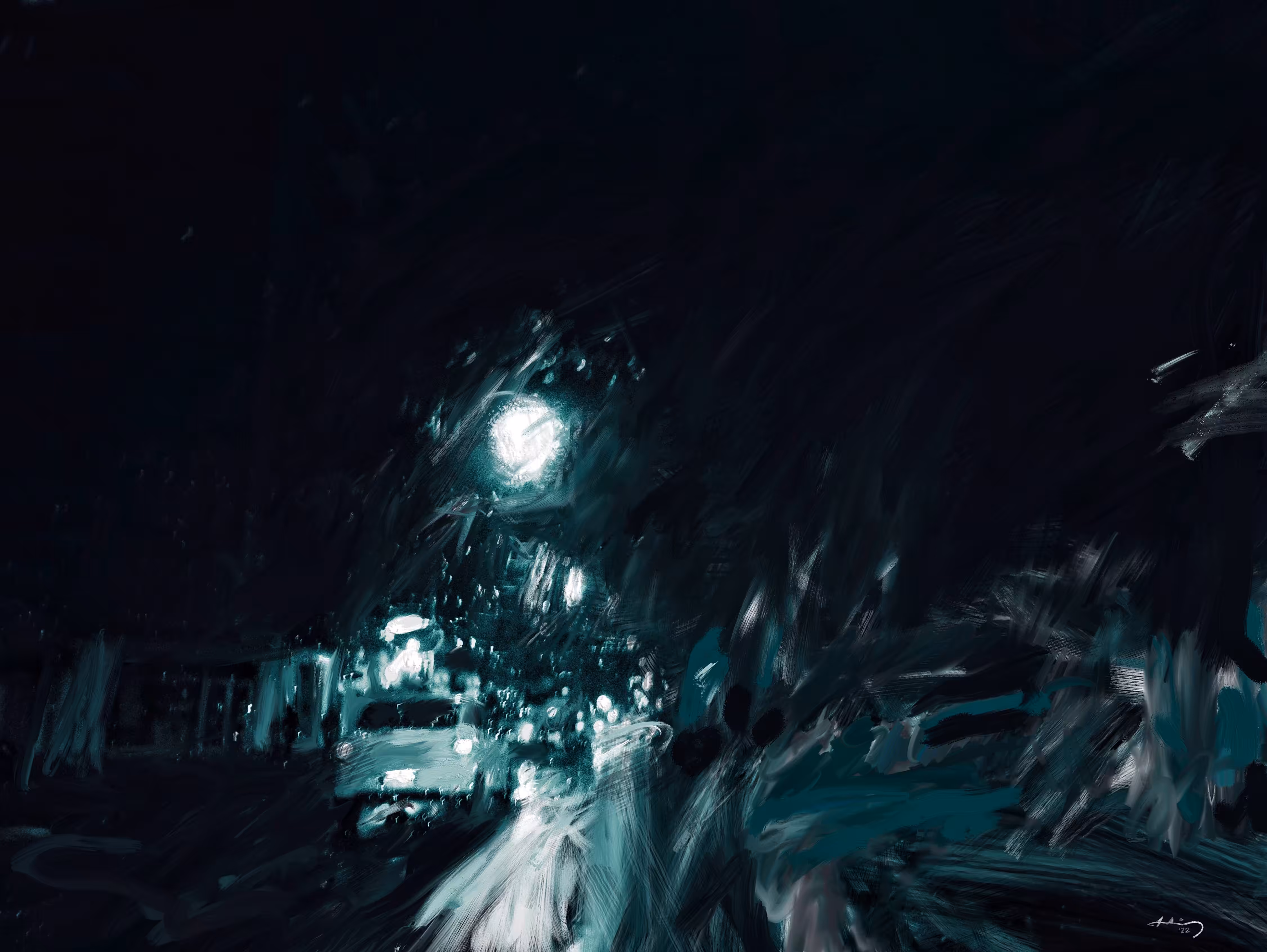 The nethermost chambers of night