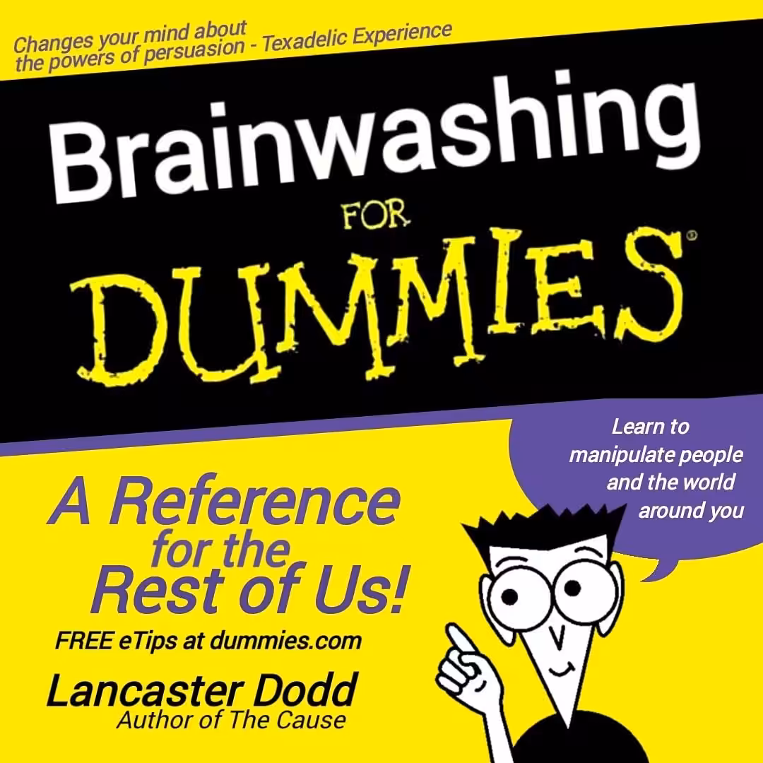 Books for Dummies No.1 (Brainwashing)