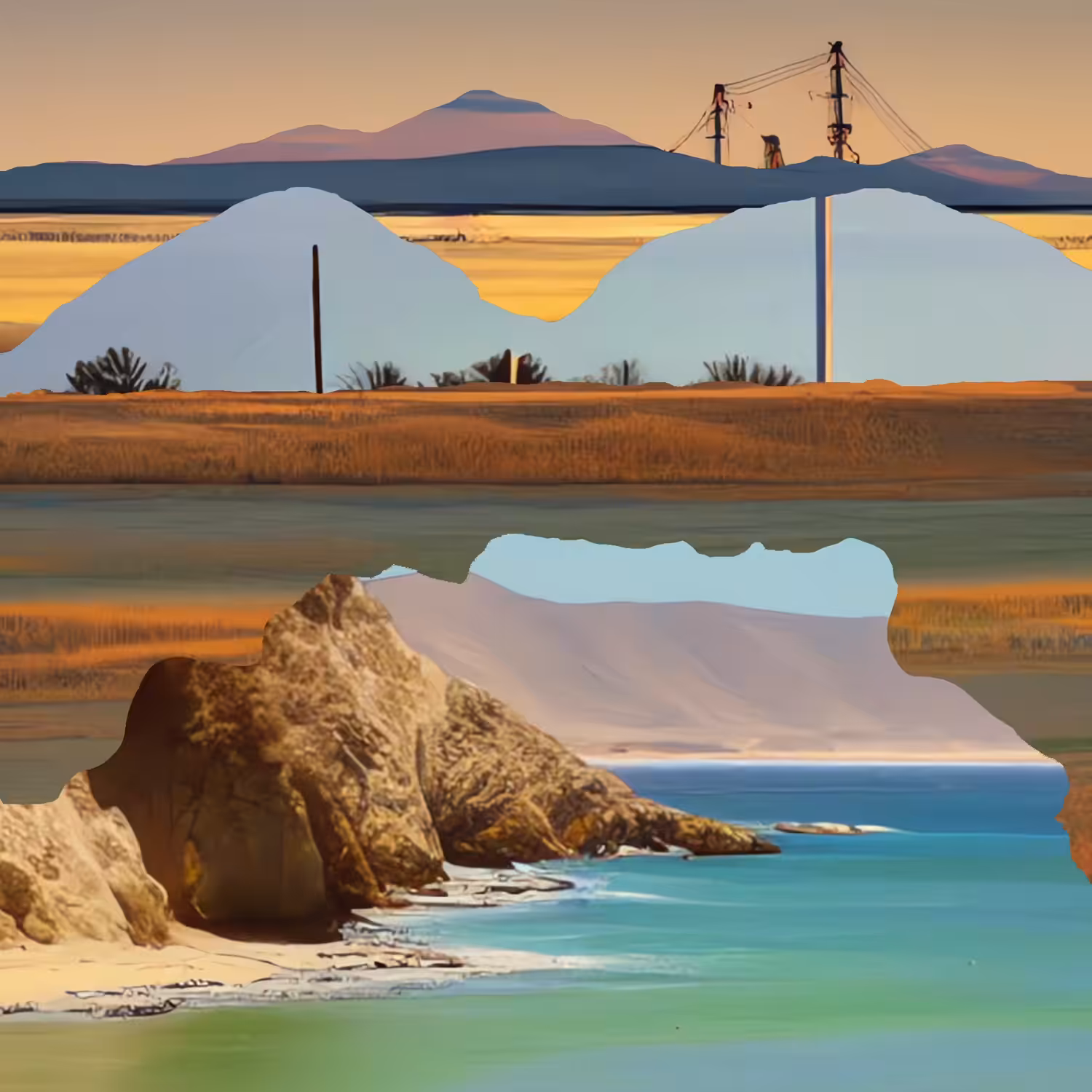 Land Sea and Sky (Short-Form): 04C-55Land-32Mountains-61Sea-37Sky-62Trees