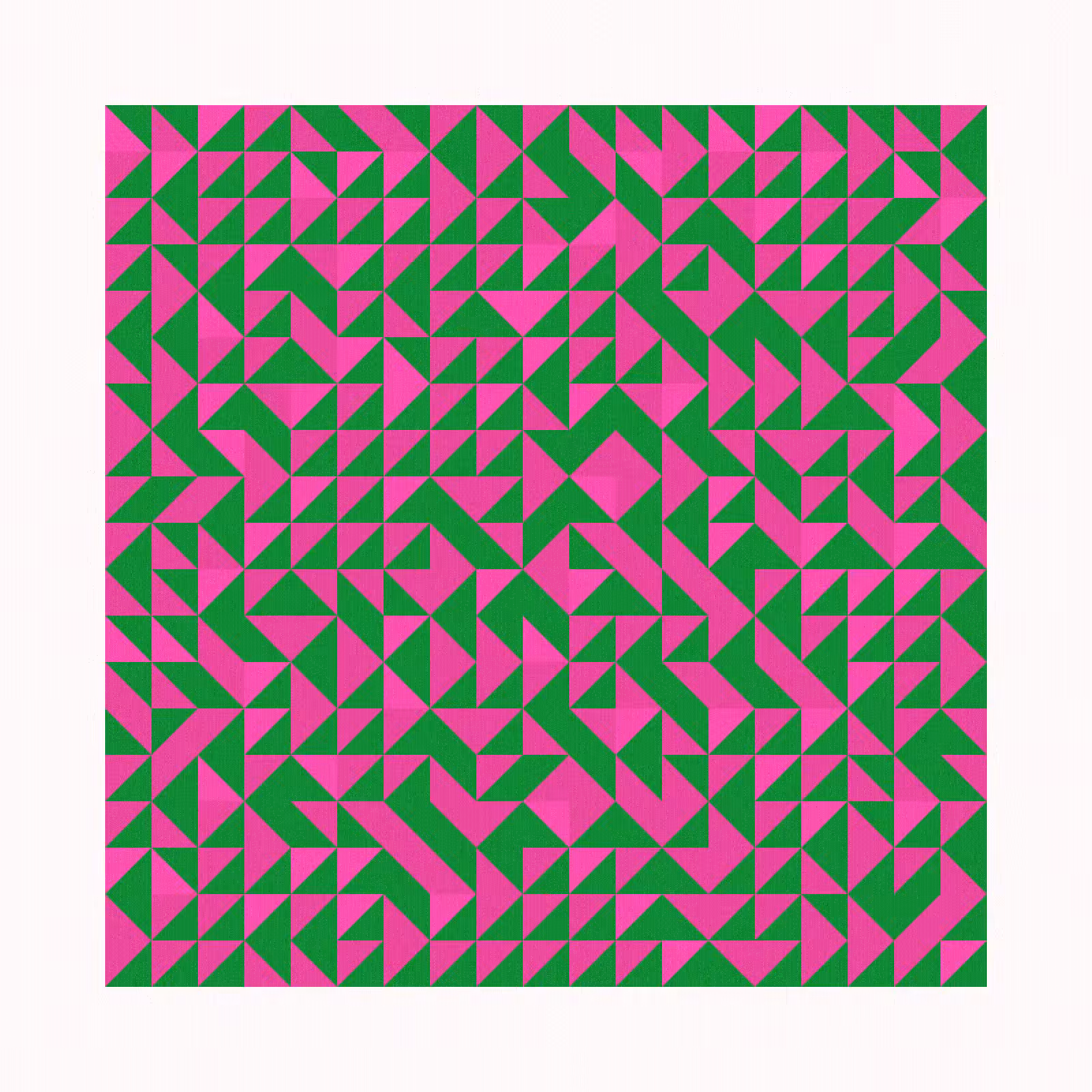 Triangle Pattern II #57