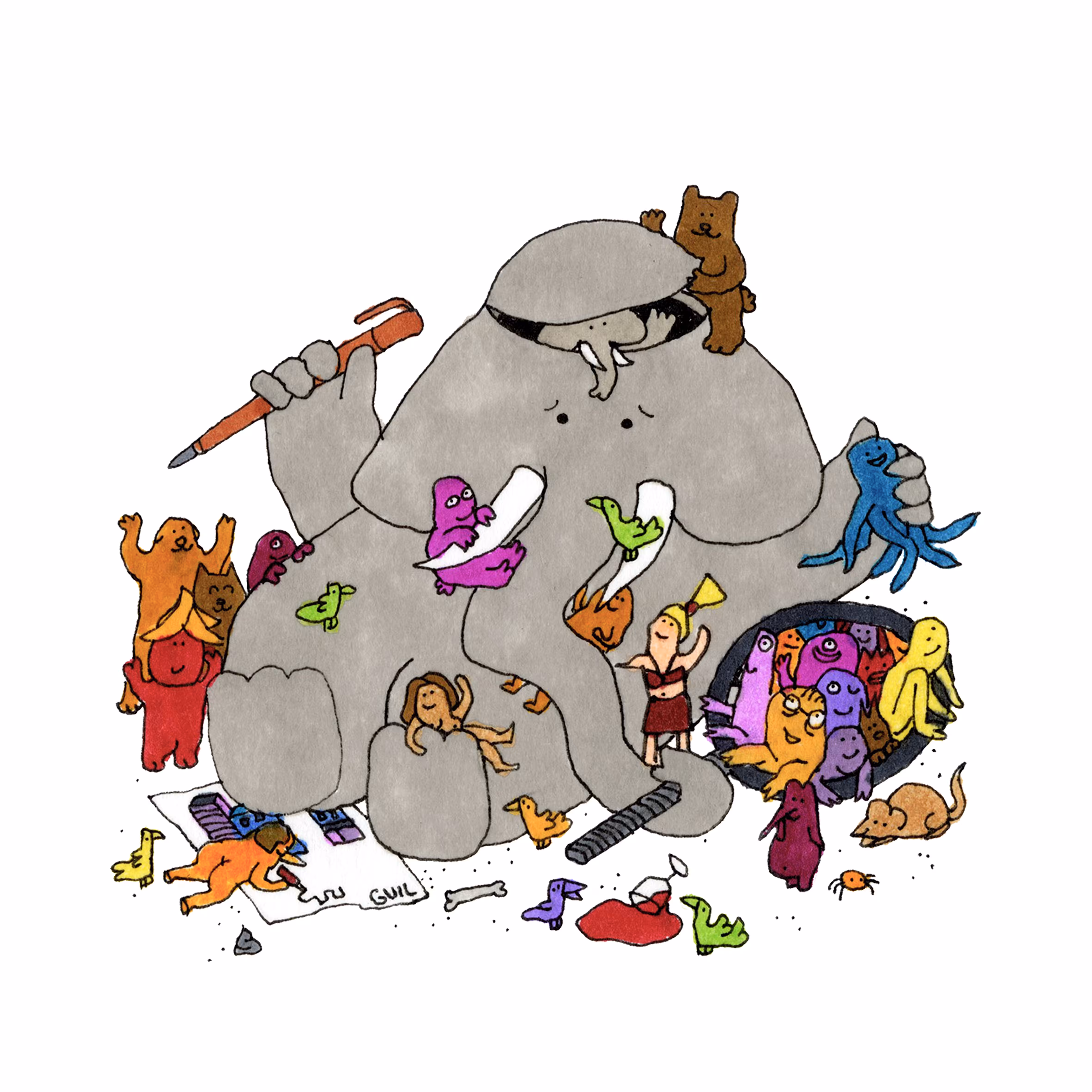 🐘🪞👀: Followers Gone Wild