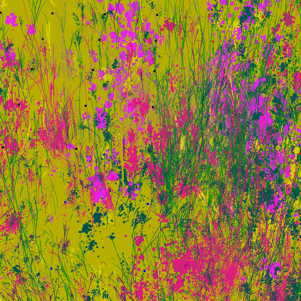 Infinite Garden: 48624 Flowers