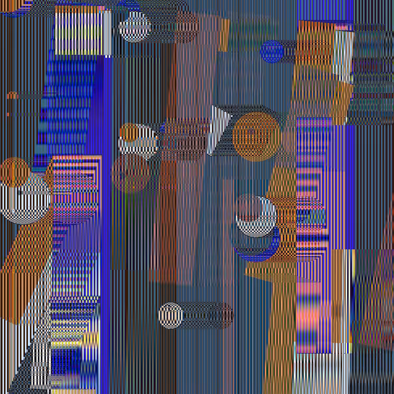 Technicolor Winter (after dead flowers) #42