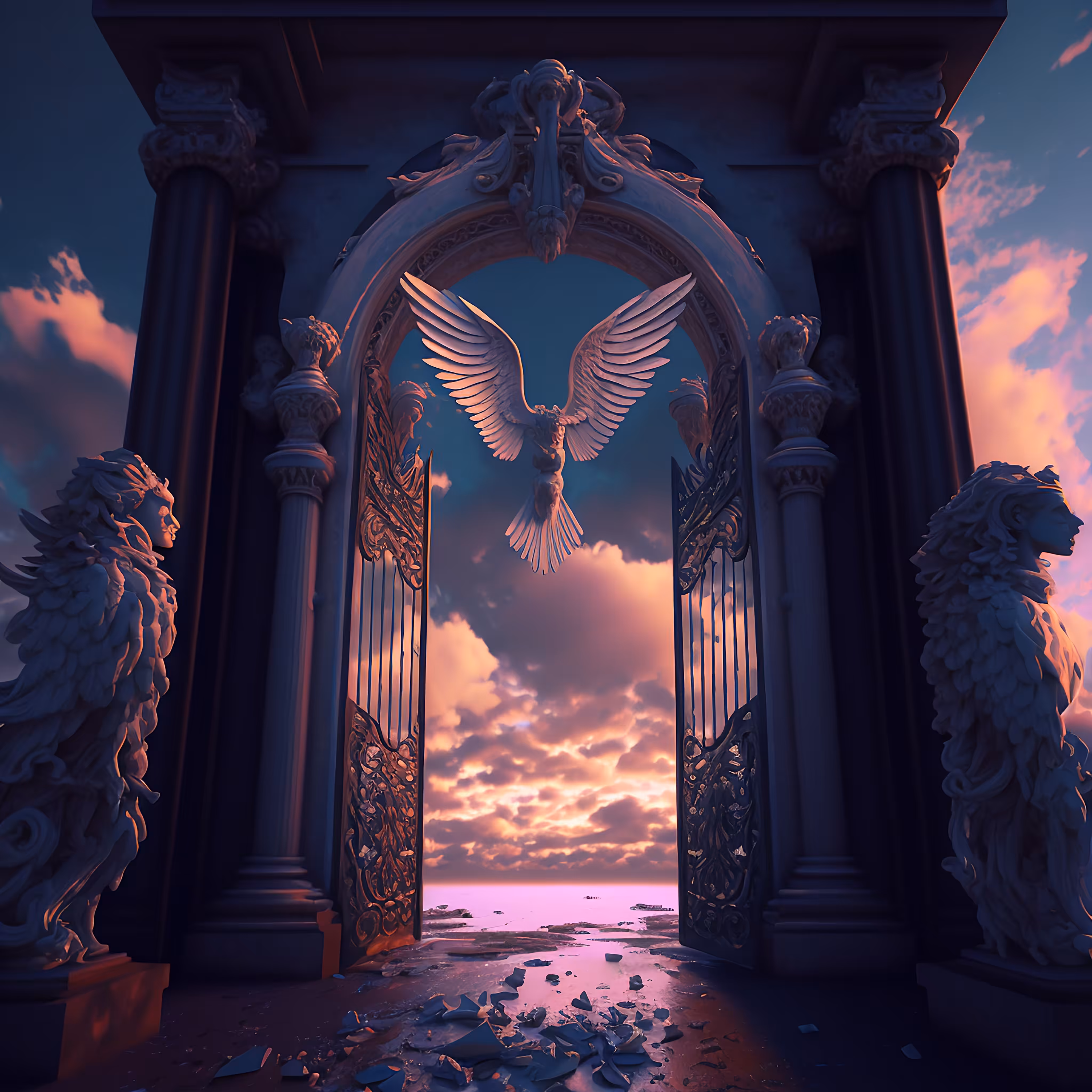 The gates to the human world