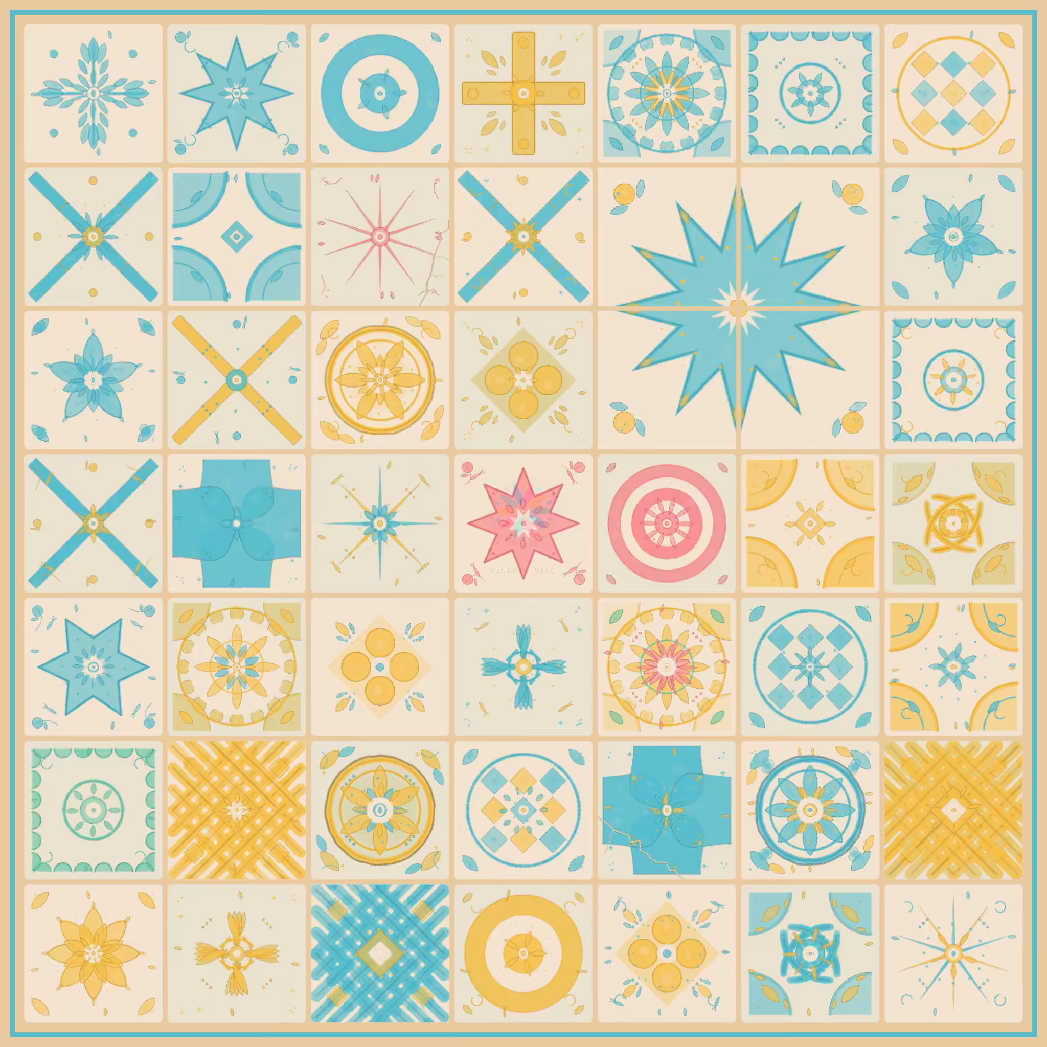 Azulejo Galo by Bryan Brinkman #96