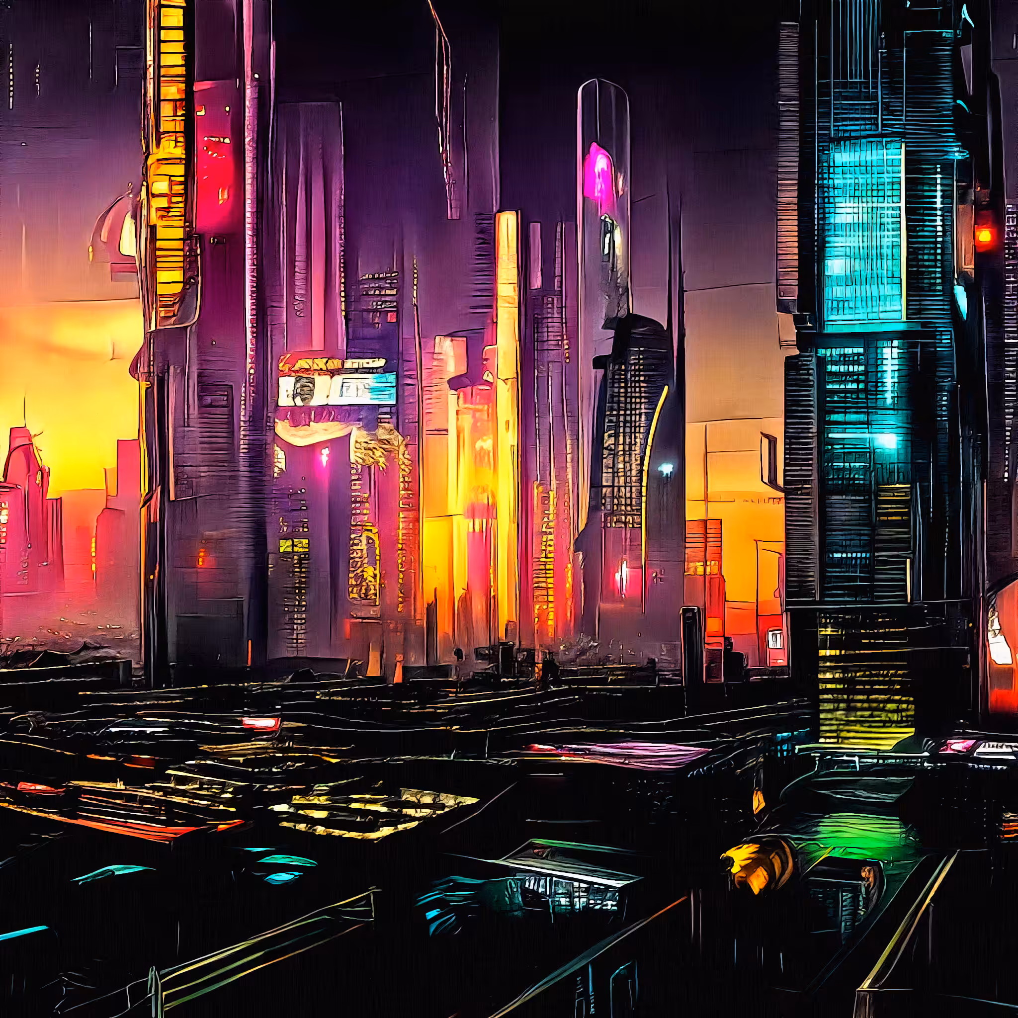 AI Cities: Punkcity 12