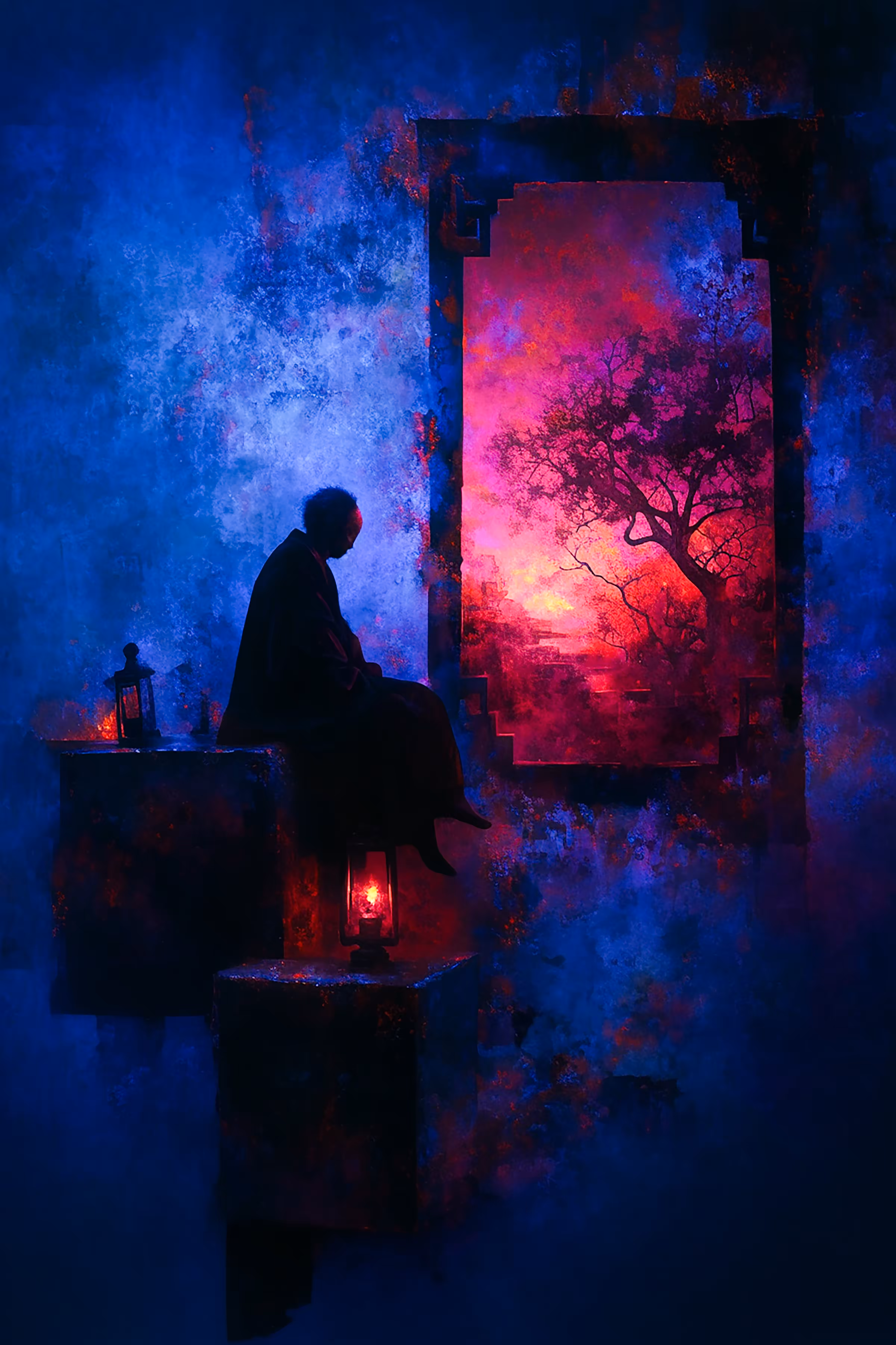 Alone, I Sit With Myself