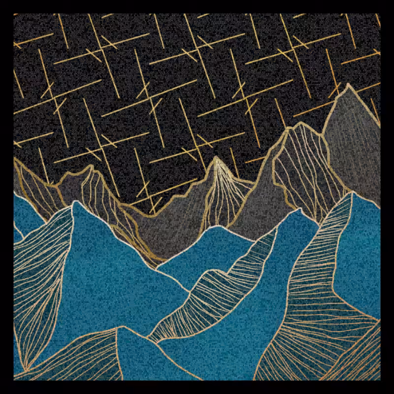 Golden Mountains #18