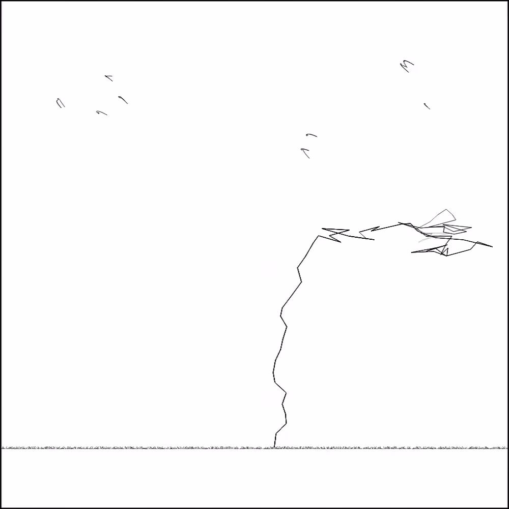 Sketches of a tree #2