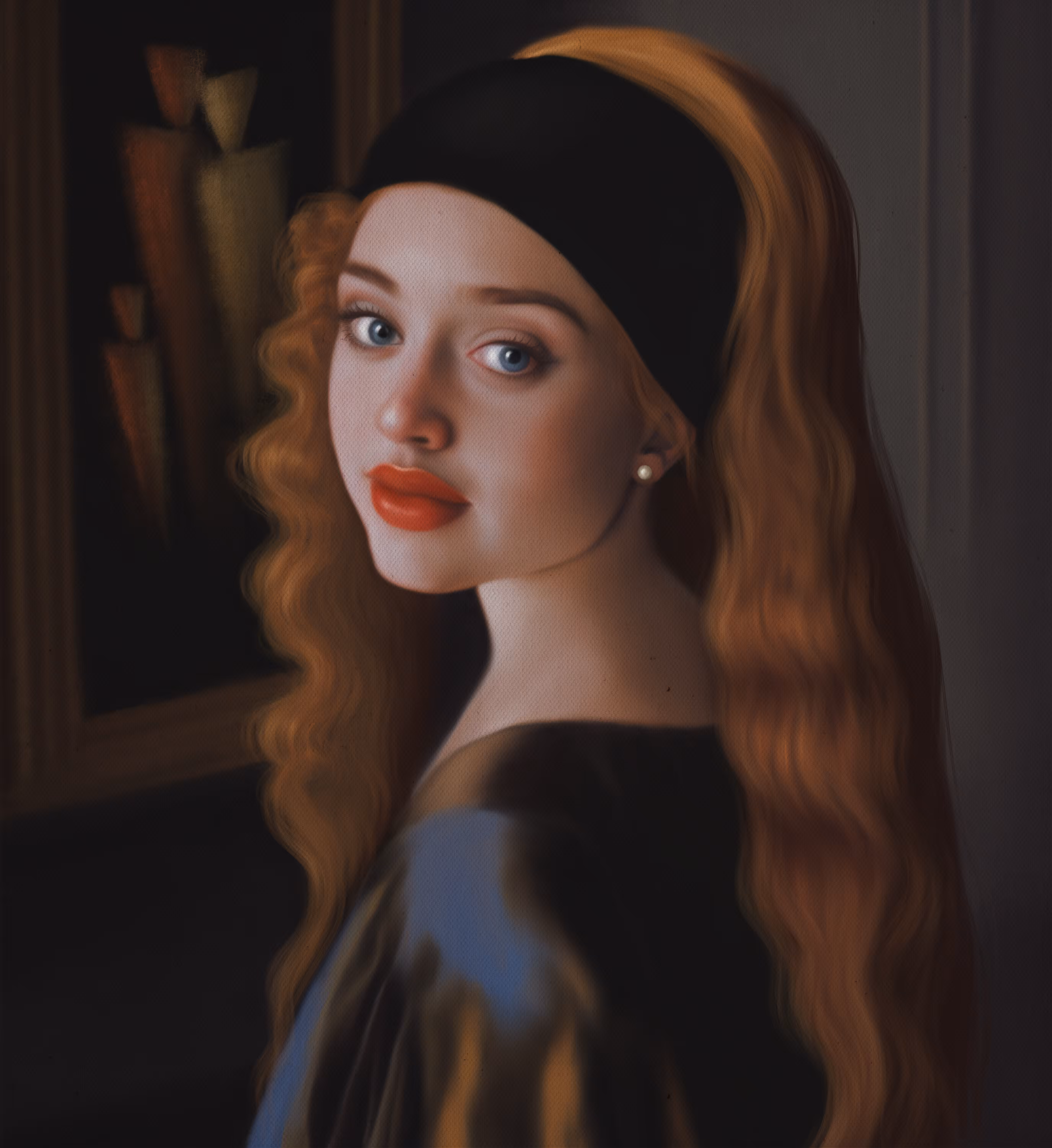 PEARL EARRING