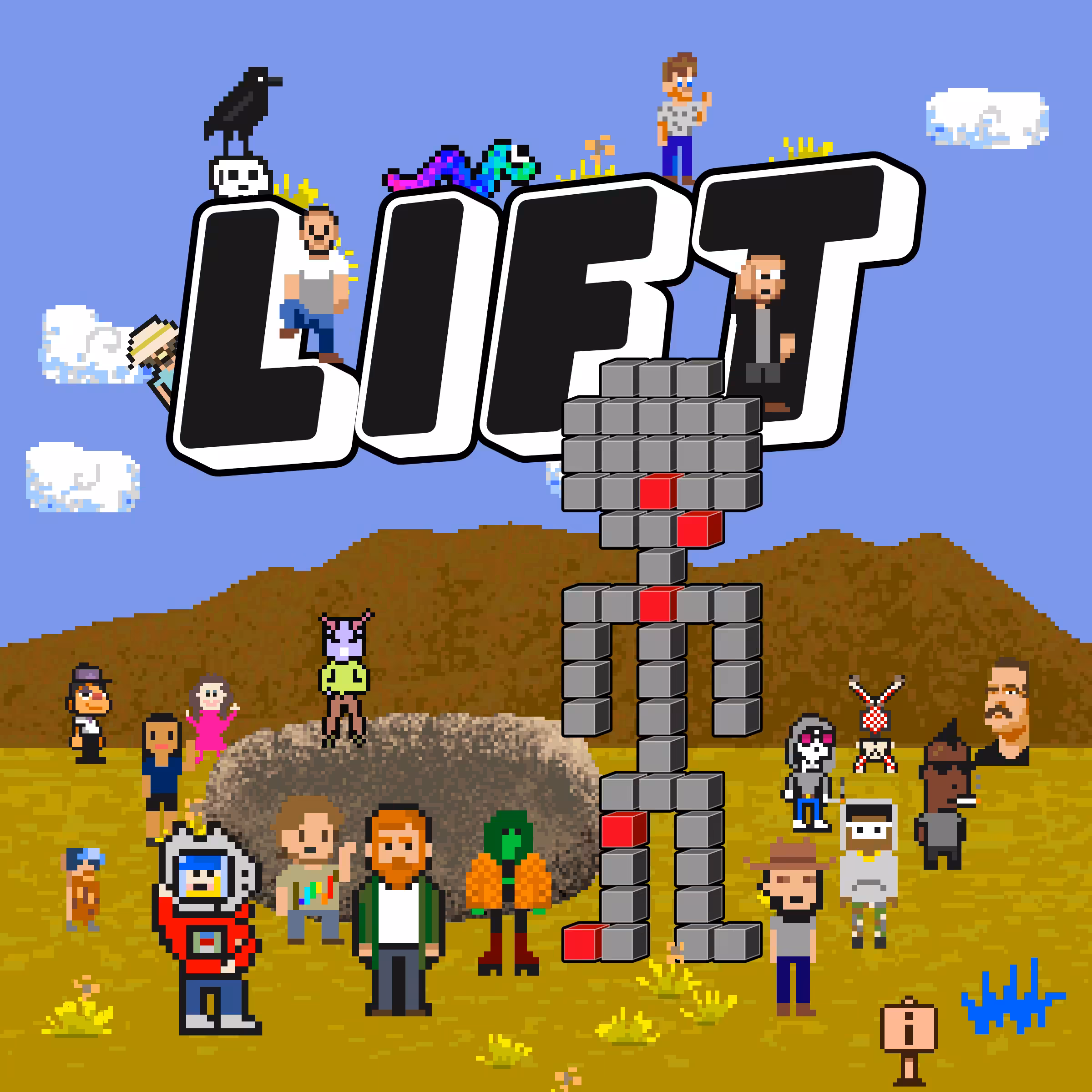 LIFT (a self portrait) #874