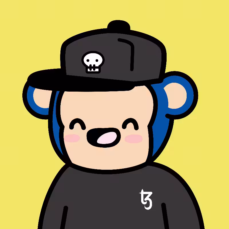 Blue Monkey #5