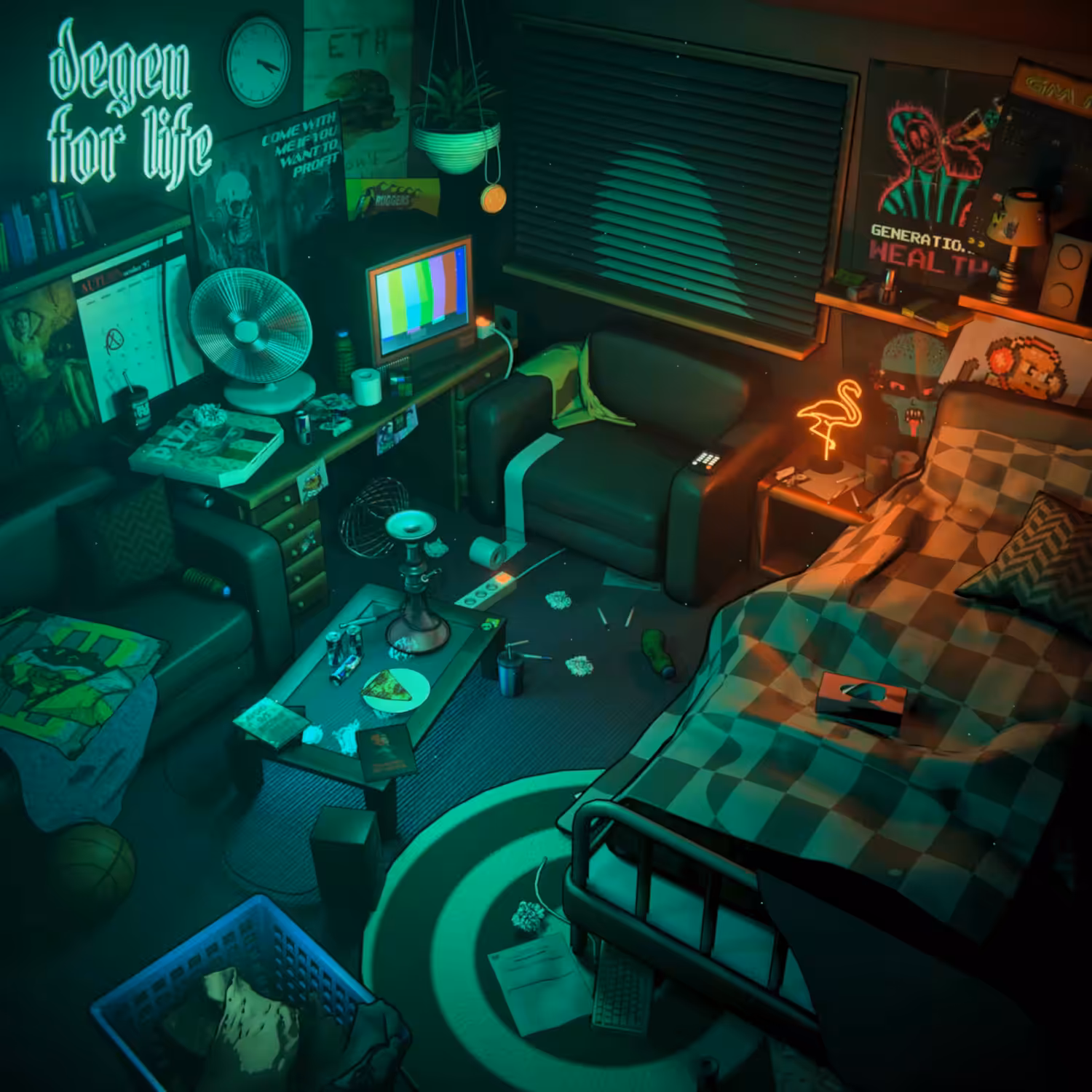 Silent Night, A Degen's Lair
