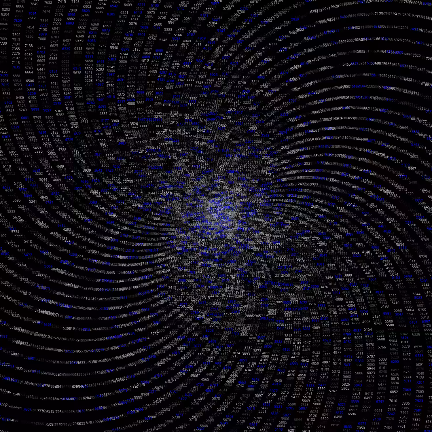 Polar Plot of Numbers #384