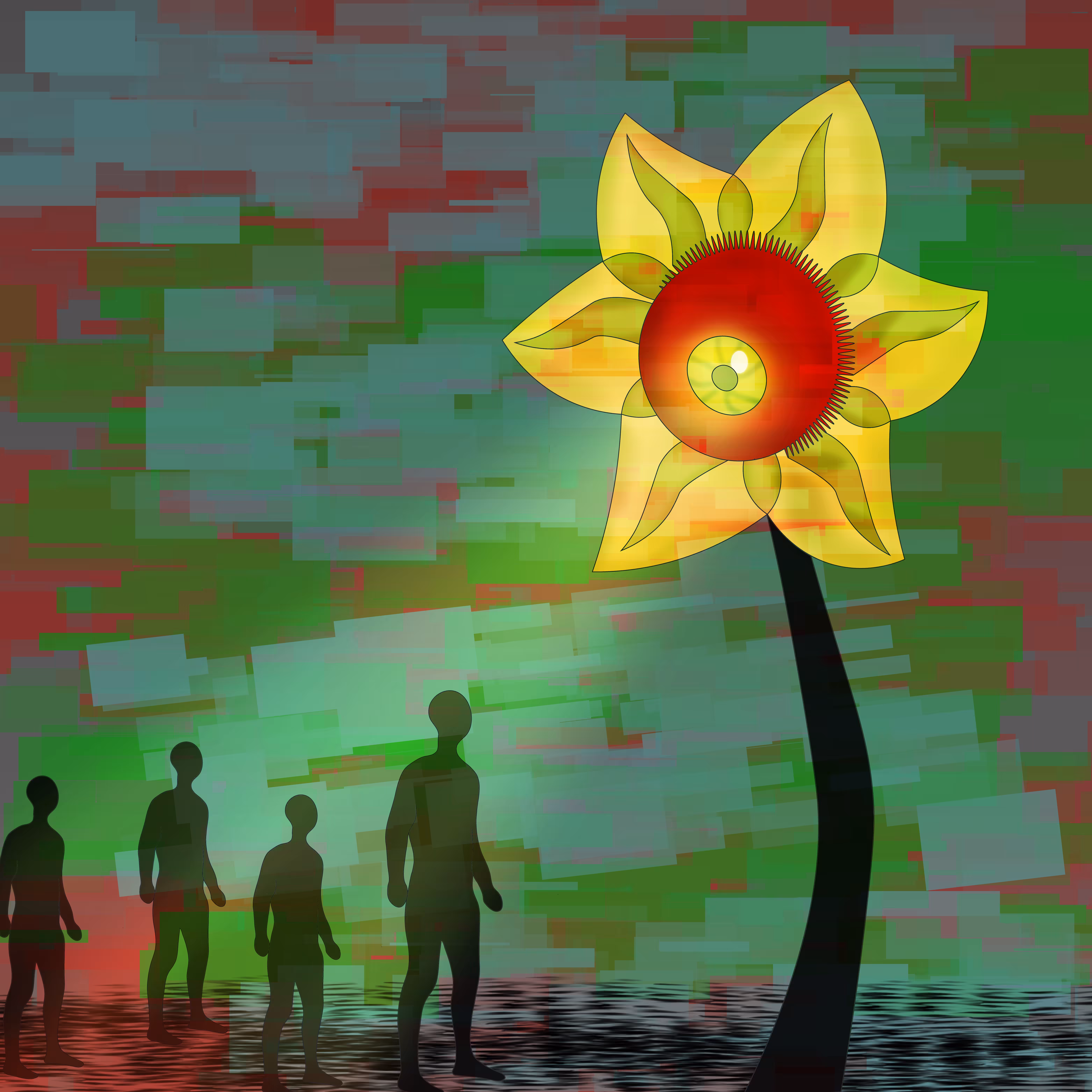 Glitchtober2025: Watcher's Bloom