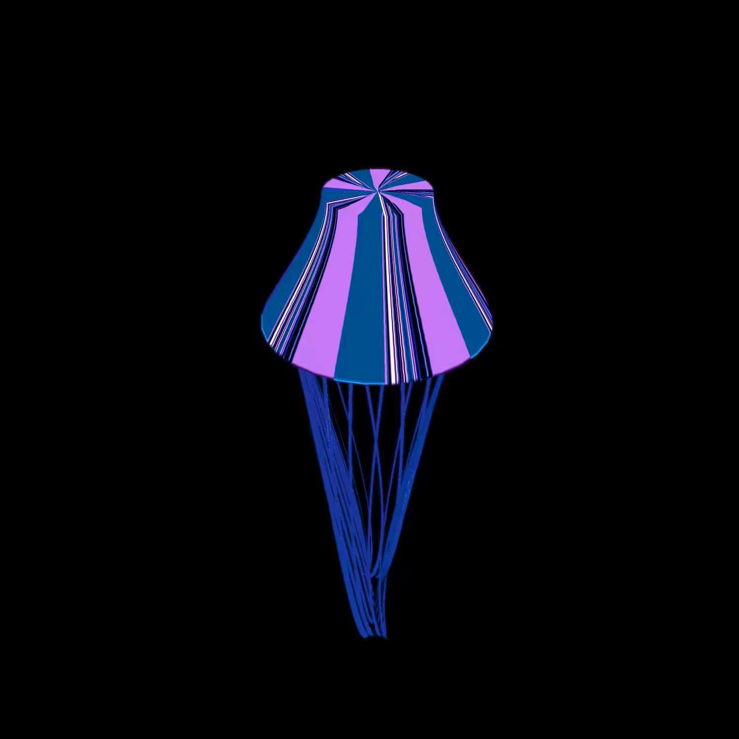 Generative Jellfish: Amethyst - 023