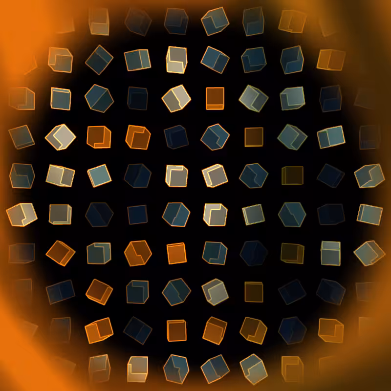 Interactive Cubes Grid #5