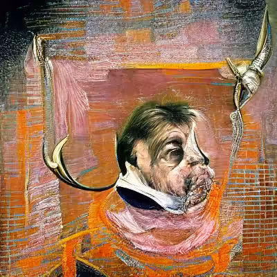 Portrait of Francis Bacon