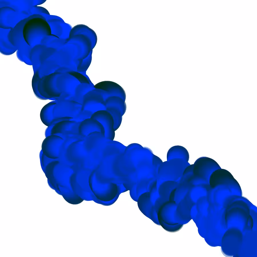 Oil series - blue