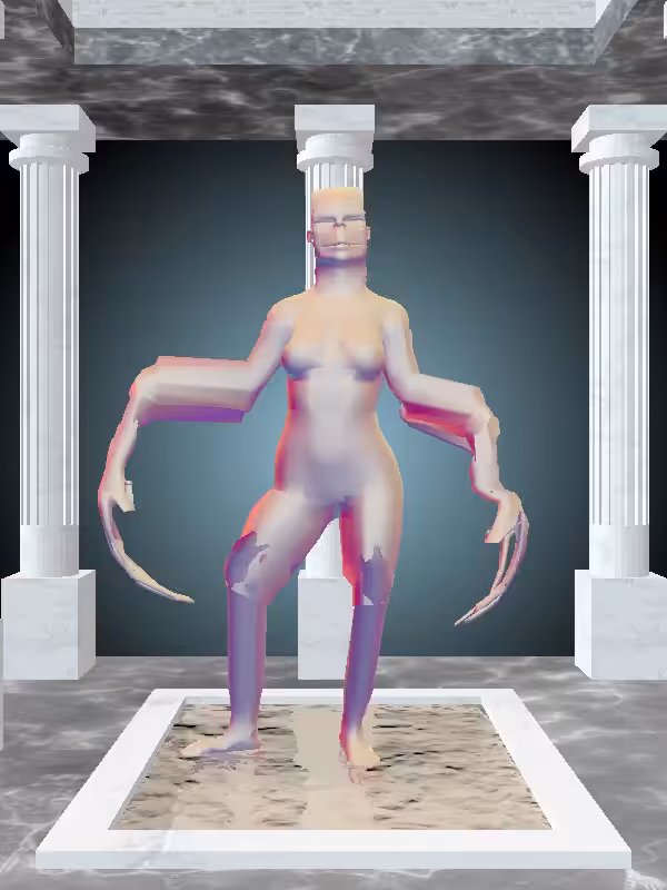 HeavenComputer: The Victorious Multichrome Haze Woman #4656