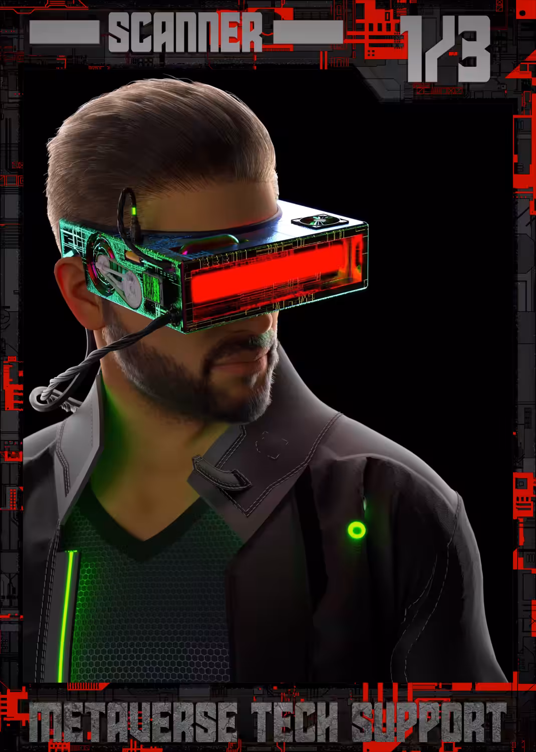 'Scanner' Metaverse Tech Support Op no: 1/3