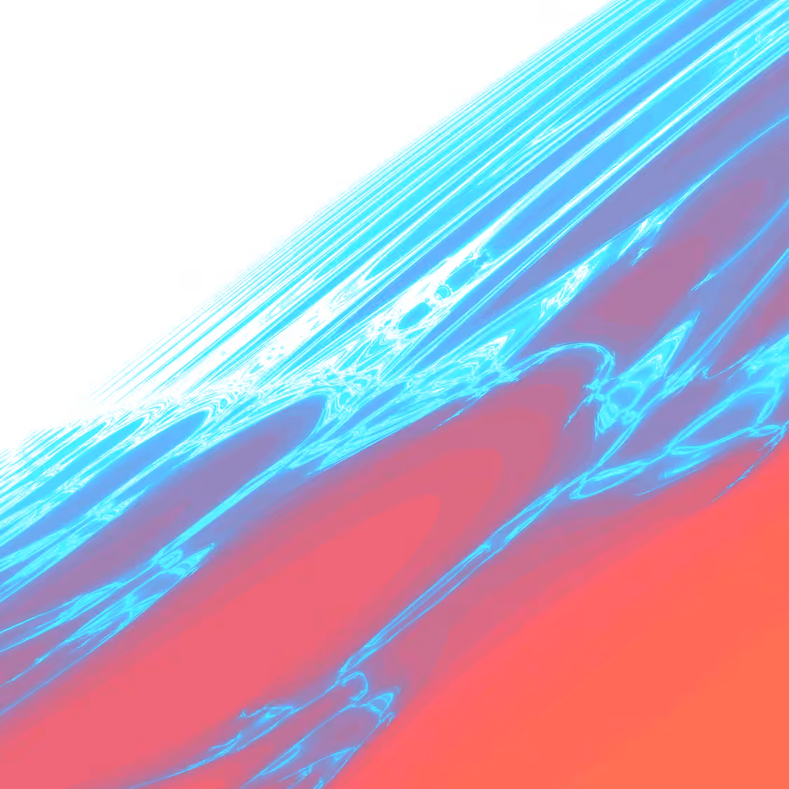 Mandelglitch: Lava Water