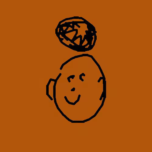 Basquiat Doodles: Basquiat #3064