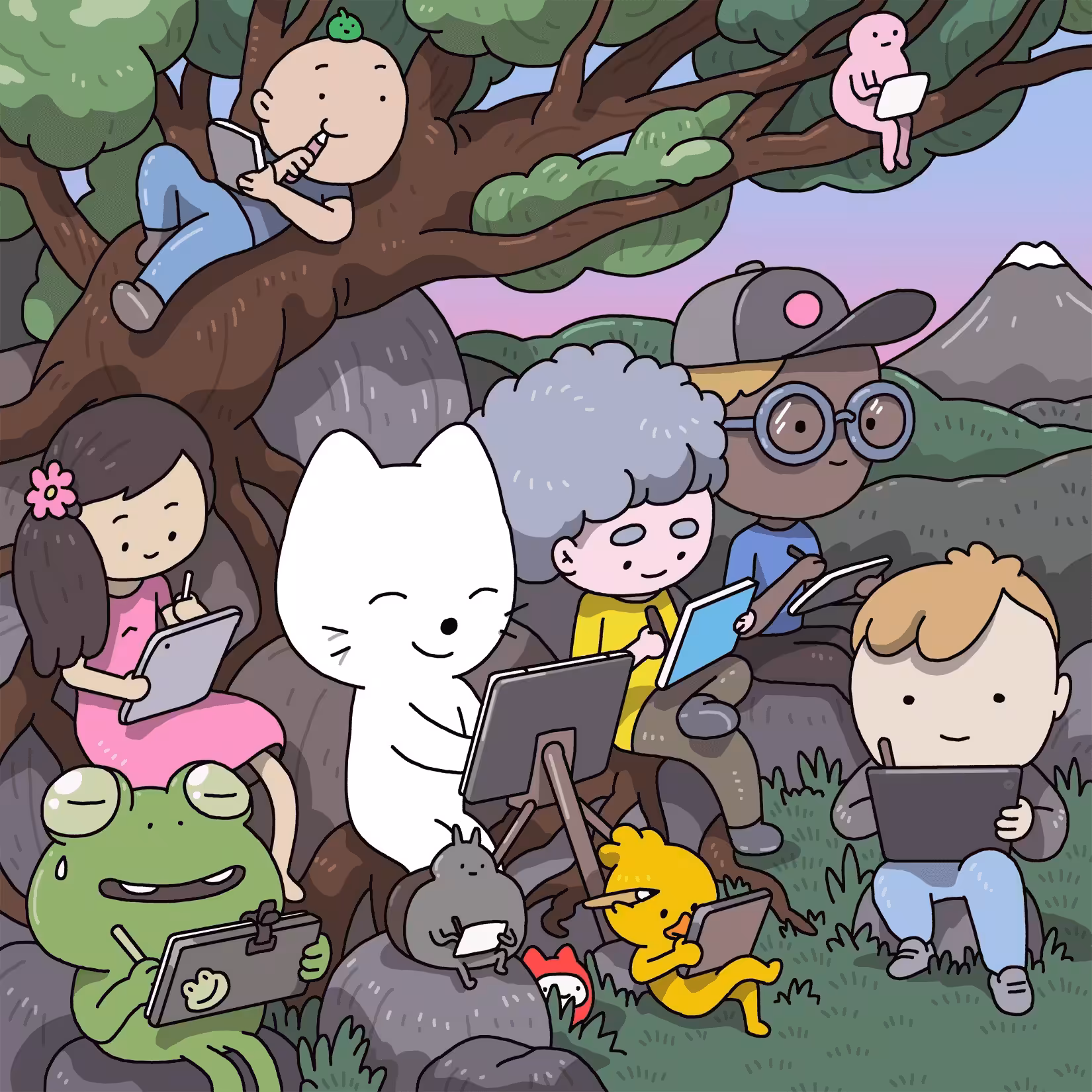 ilyakazakov: Sketching trip in Japan
