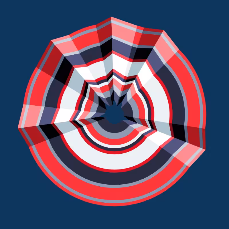 Folded Circle #95