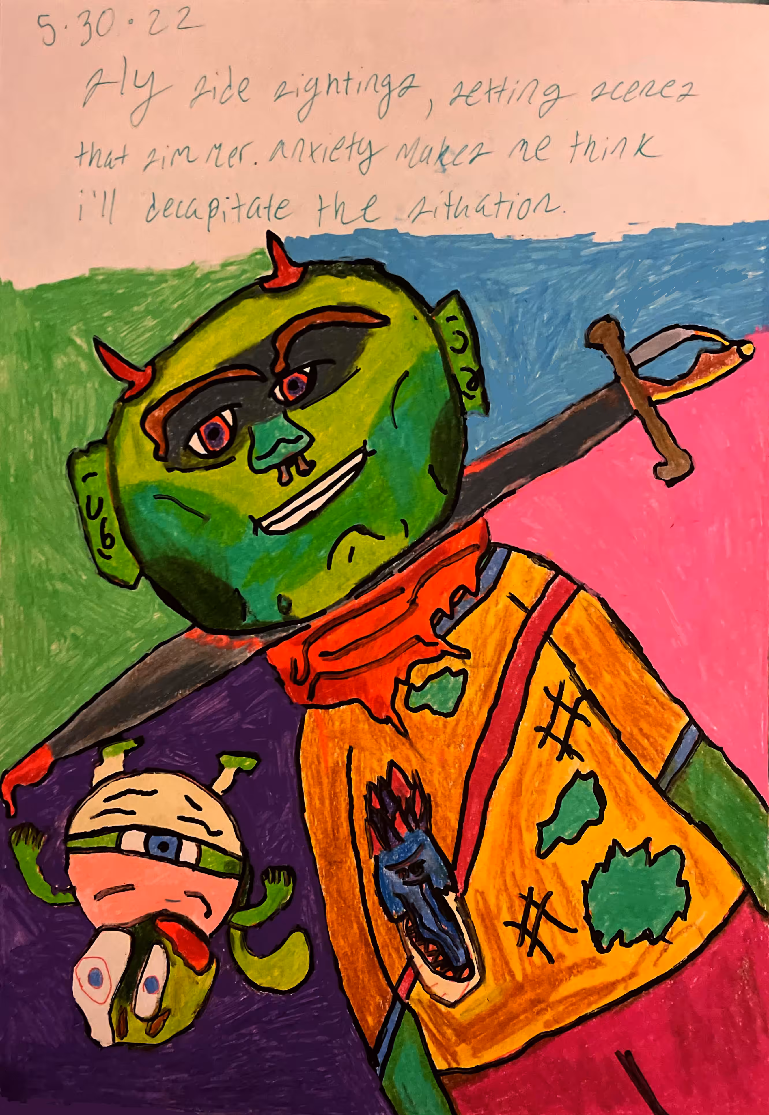 cryptic goblins: cryptic goblin #5: social situation, self spoilation