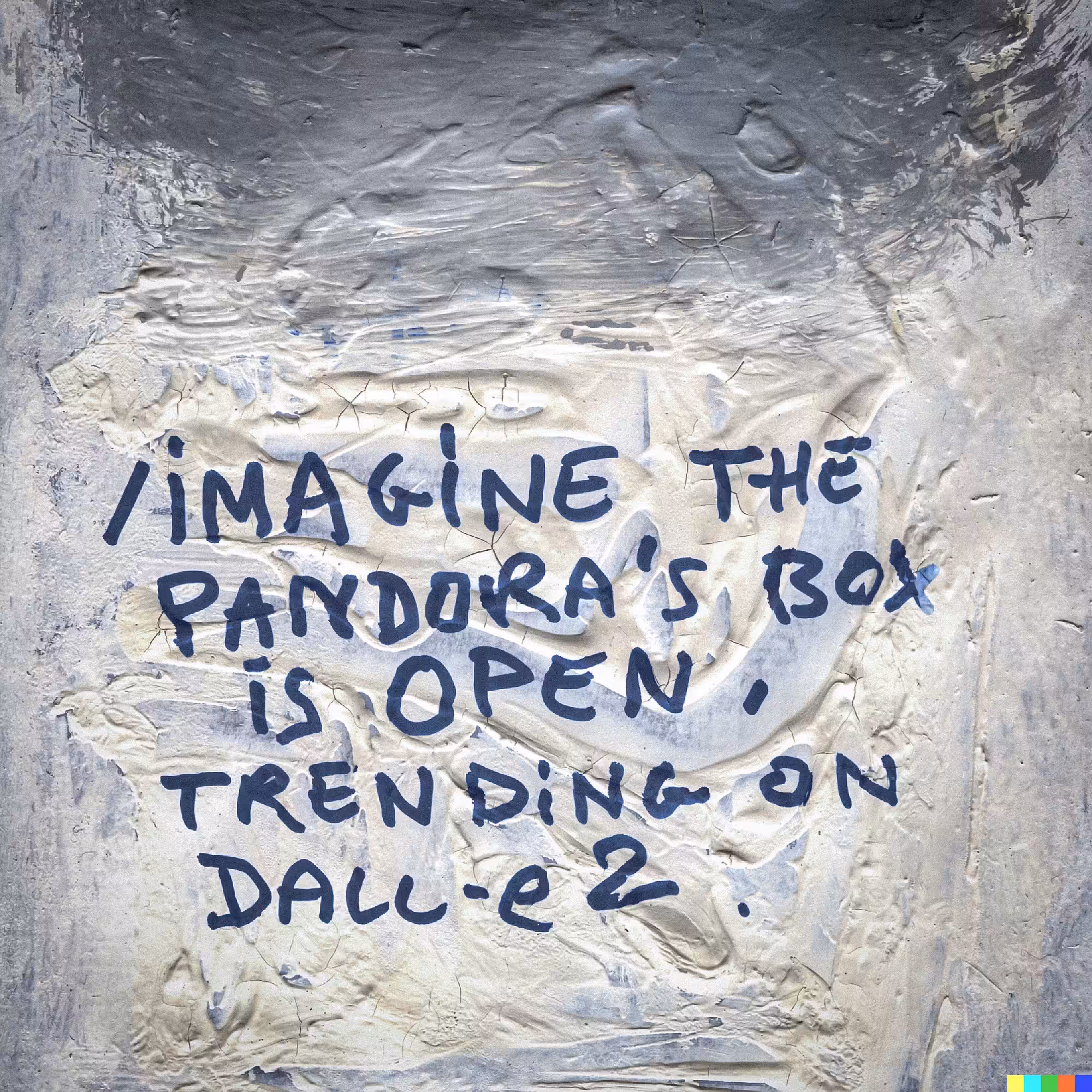 /imagine the Pandora's box is open, trending on Dall-e 2.