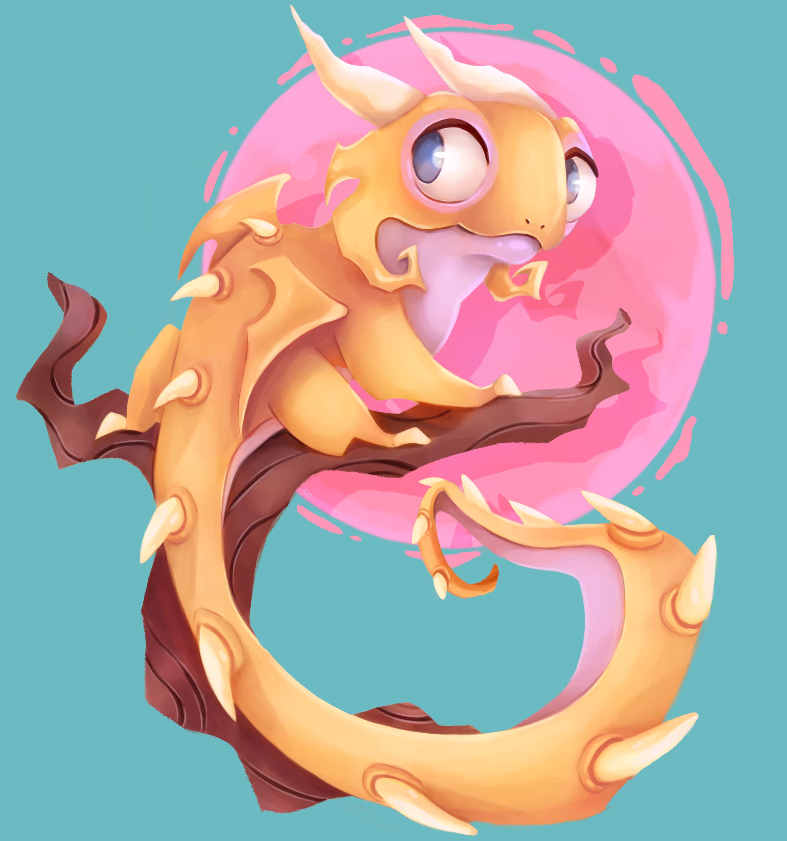 Faithful Companion - Yellow Dragon