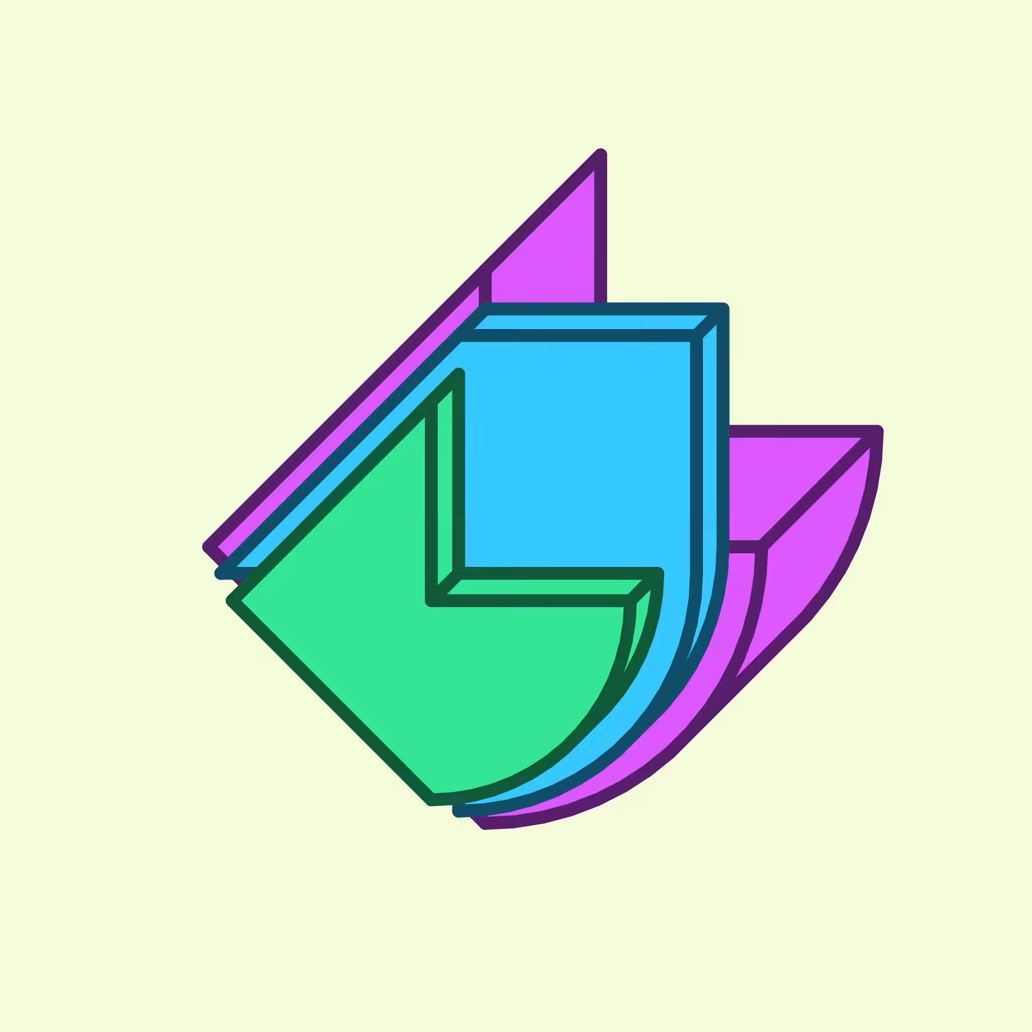 Calm shapes #1387