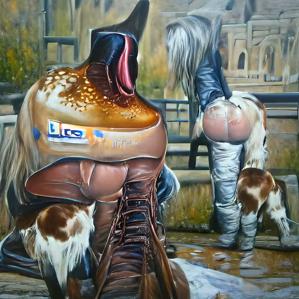 The Garden Of Ai Delights: I'd rather lick bums than boots