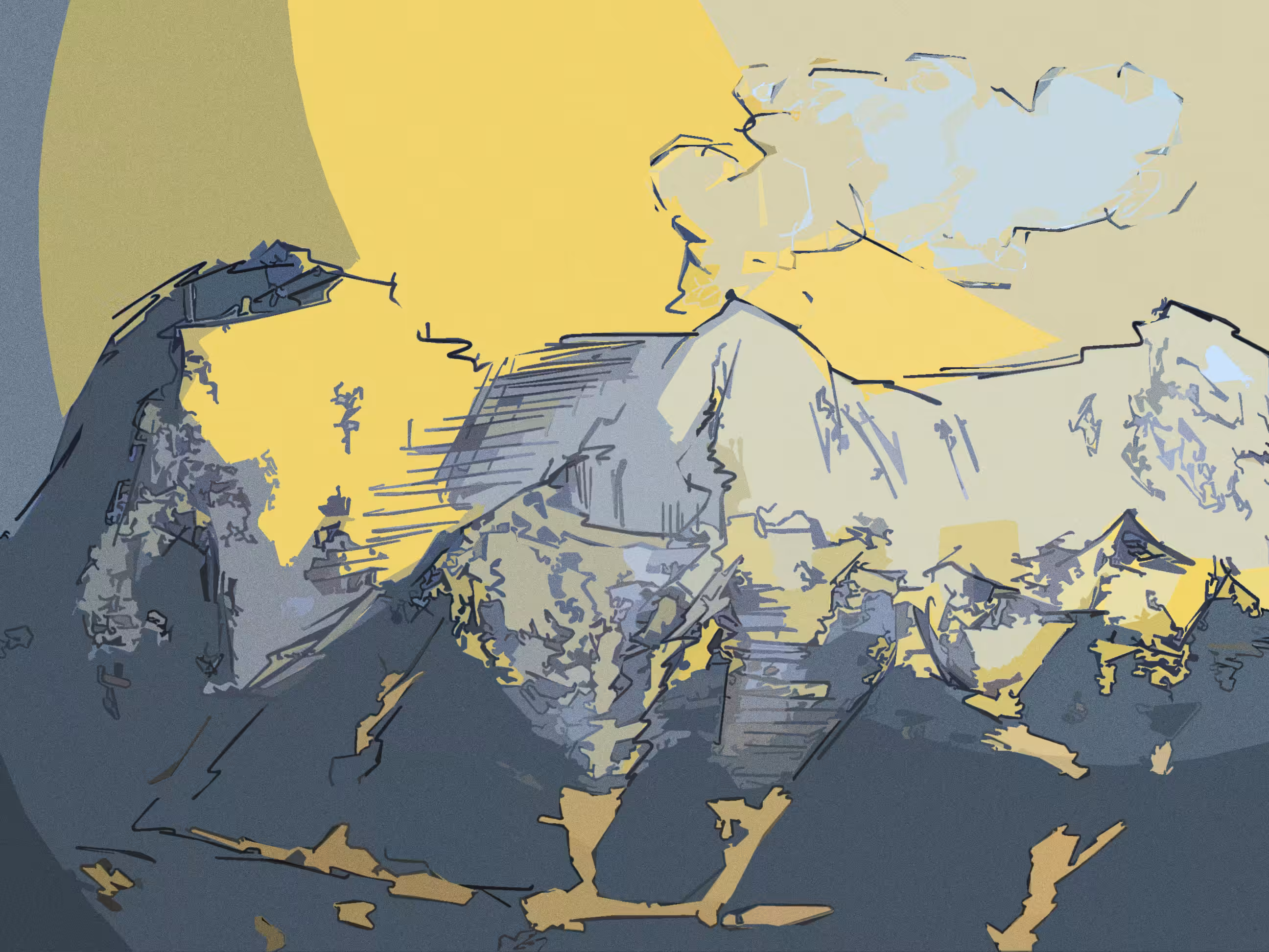 The Yellow Mountains