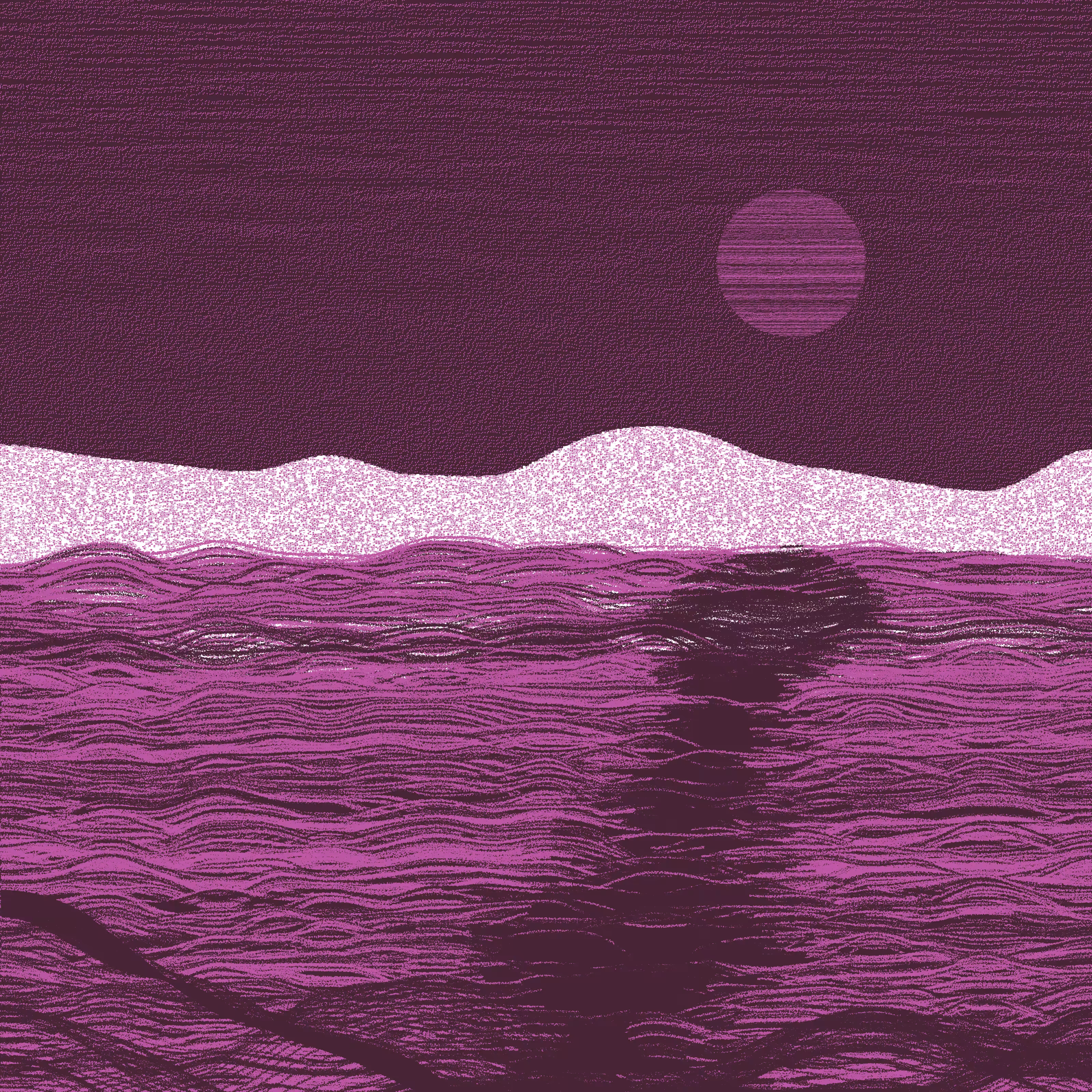 Moonlit Sea #196