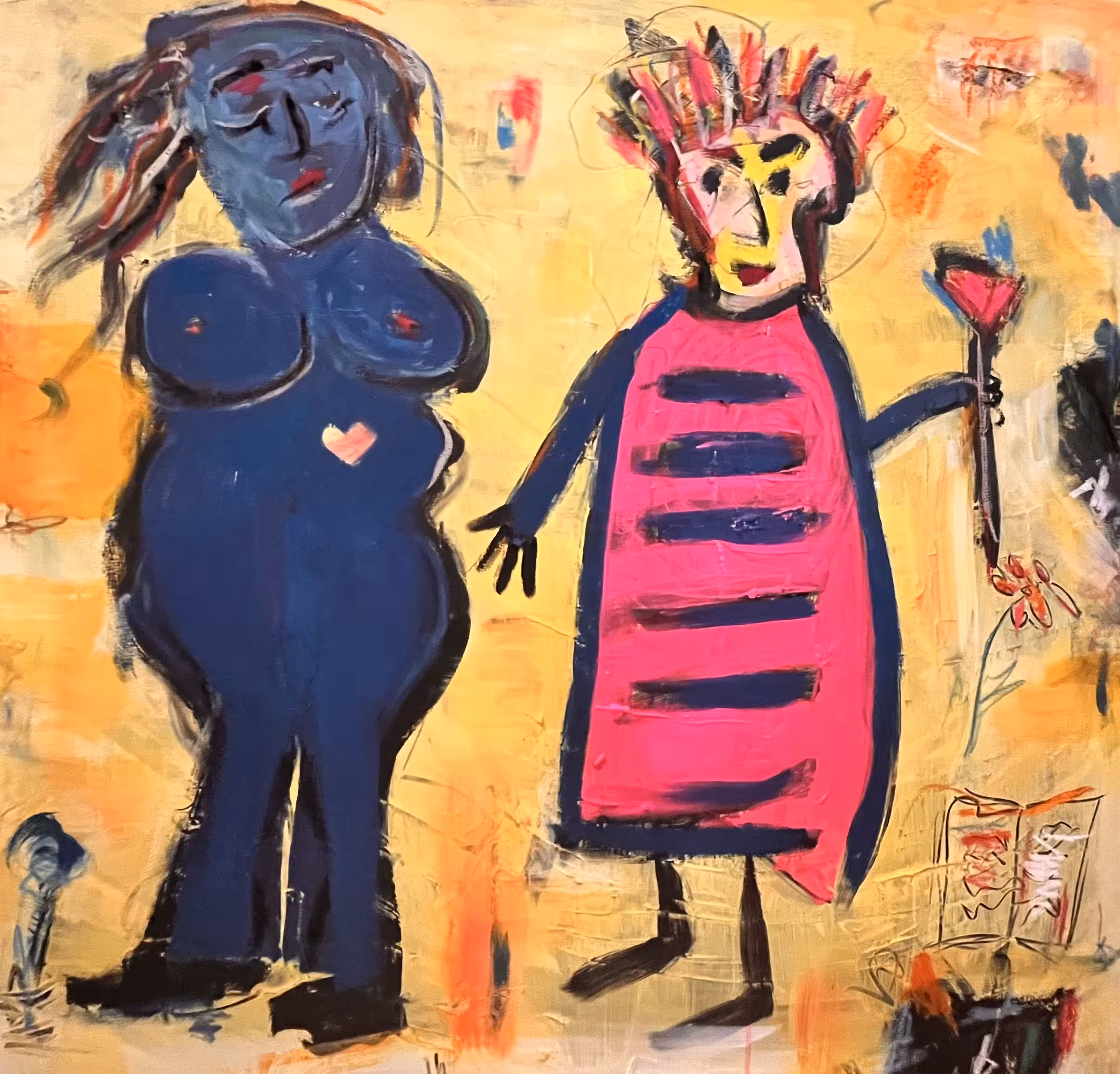 Nonhoff Art: Herz Blume 